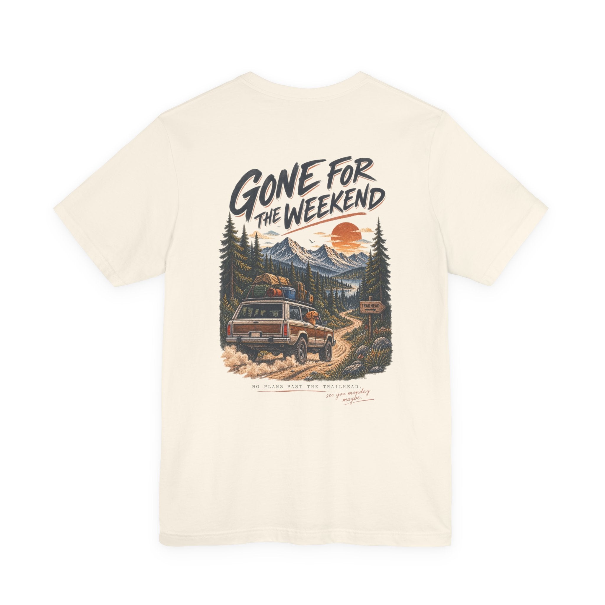 Adventure Tee — "Gone for the Weekend" Off‑Road Van Graphic T‑Shirt