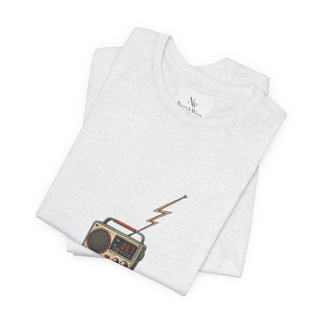 Desert Radio Tee — '89.7 Nowhere FM' Vintage Desert Radio Graphic T-Shirt
