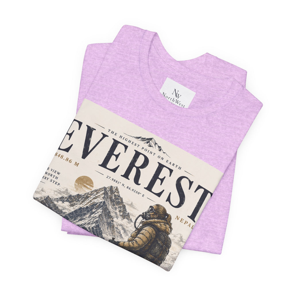 Everest Adventure Tee — Mountain Climber Vintage Graphic T‑Shirt