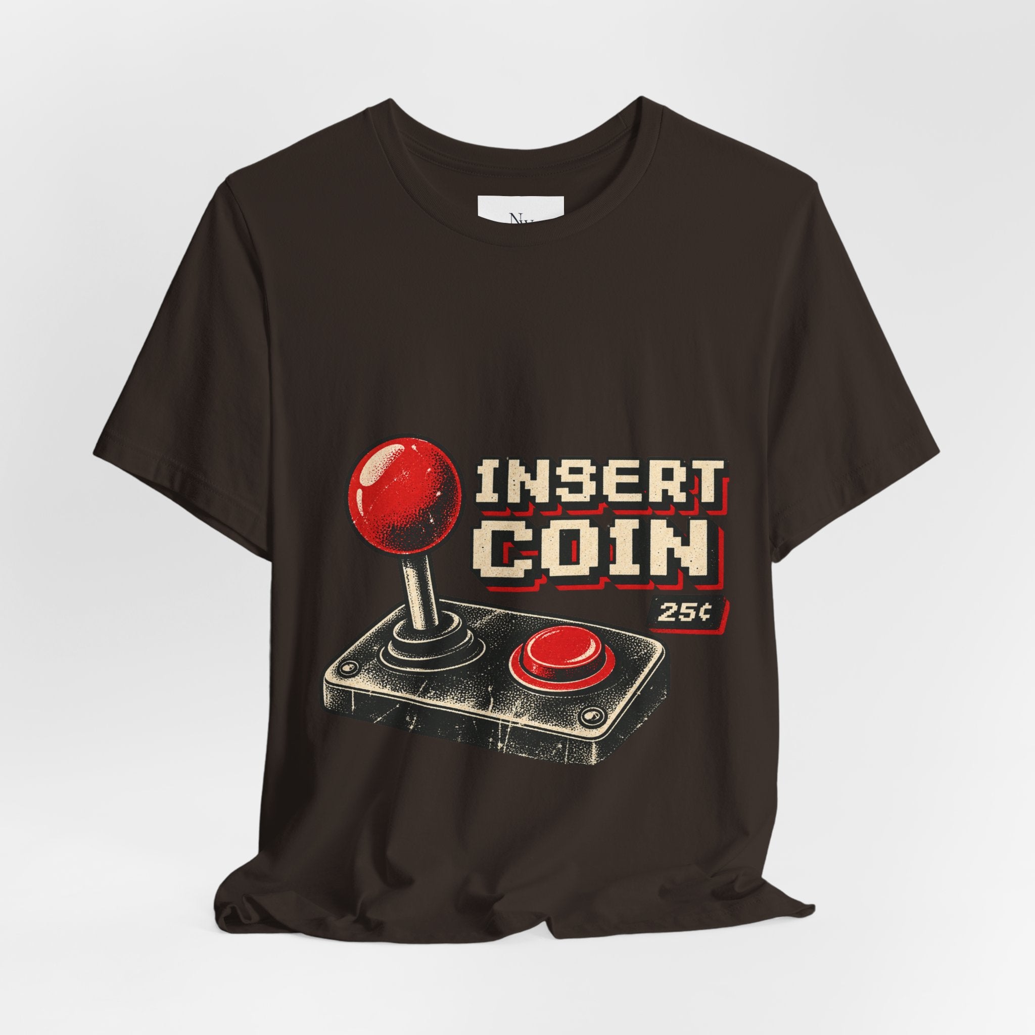 Insert Coin Arcade T‑Shirt — "One More Game" Retro Gaming Tee