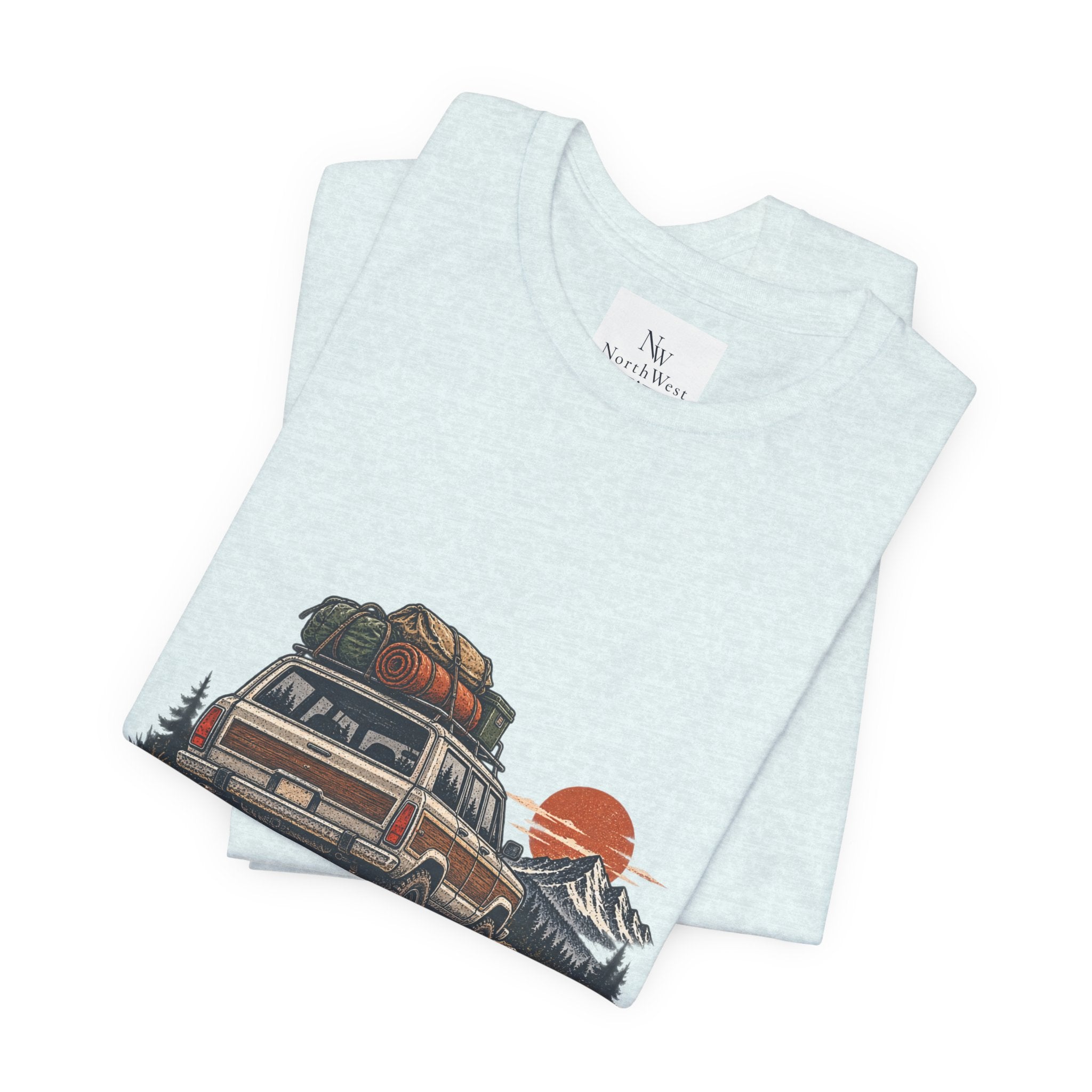 Adventure Tee — "Gone for the Weekend" Off‑Road Van Graphic T‑Shirt