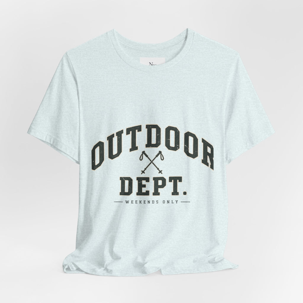 Outdoor Dept. Graphic Tee — Adventure Camping T-Shirt