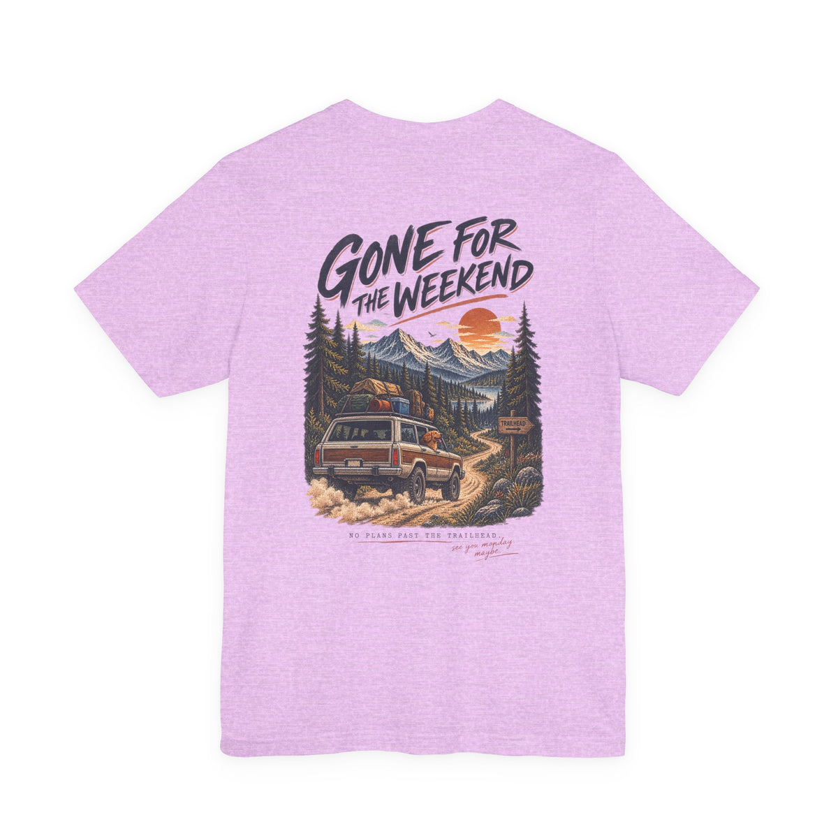 Adventure Tee — "Gone for the Weekend" Off‑Road Van Graphic T‑Shirt