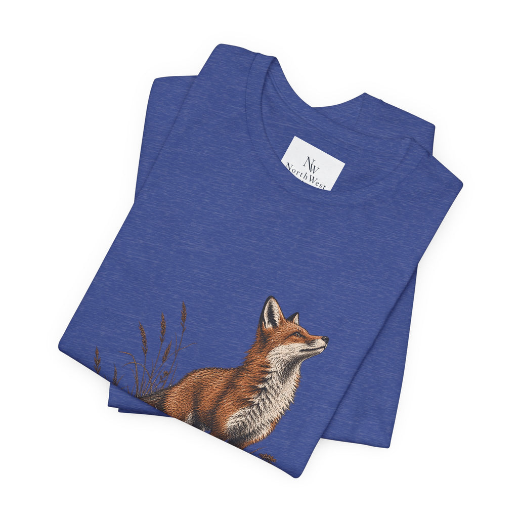 Wild Things Fox Tee — Woodland Nature Graphic T-Shirt
