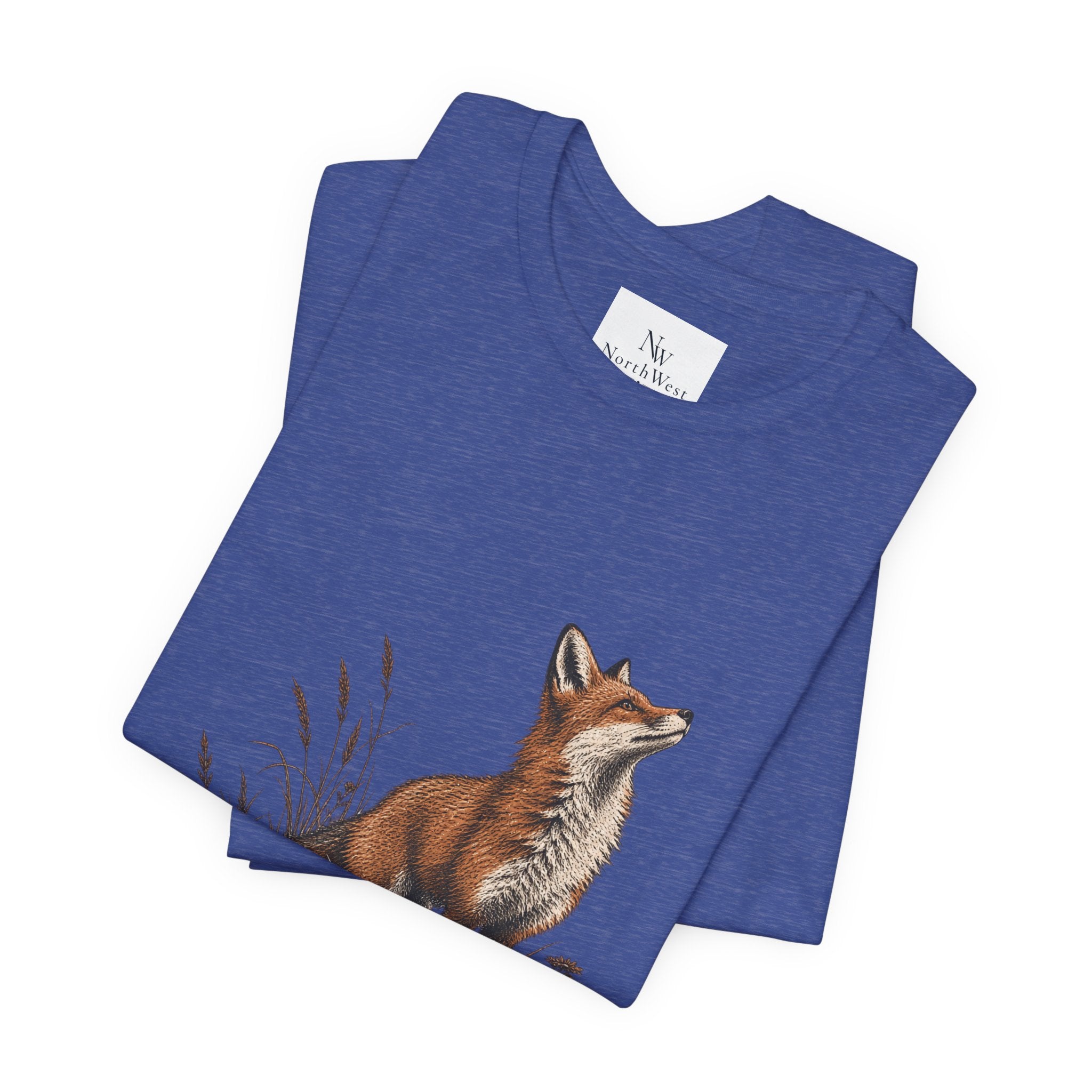 Wild Things Fox Tee — Woodland Nature Graphic T-Shirt