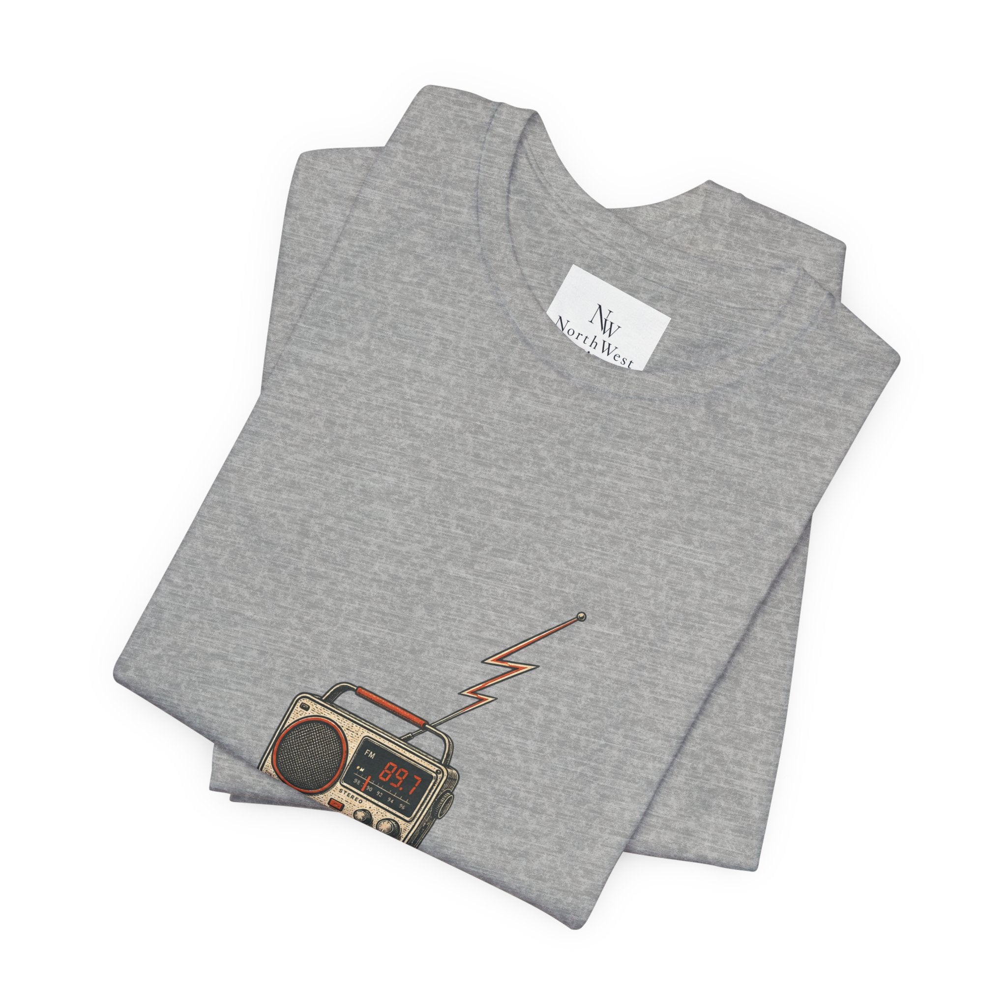 Desert Radio Tee — '89.7 Nowhere FM' Vintage Desert Radio Graphic T-Shirt