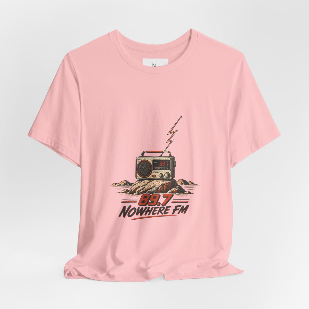 Desert Radio Tee — '89.7 Nowhere FM' Vintage Desert Radio Graphic T-Shirt