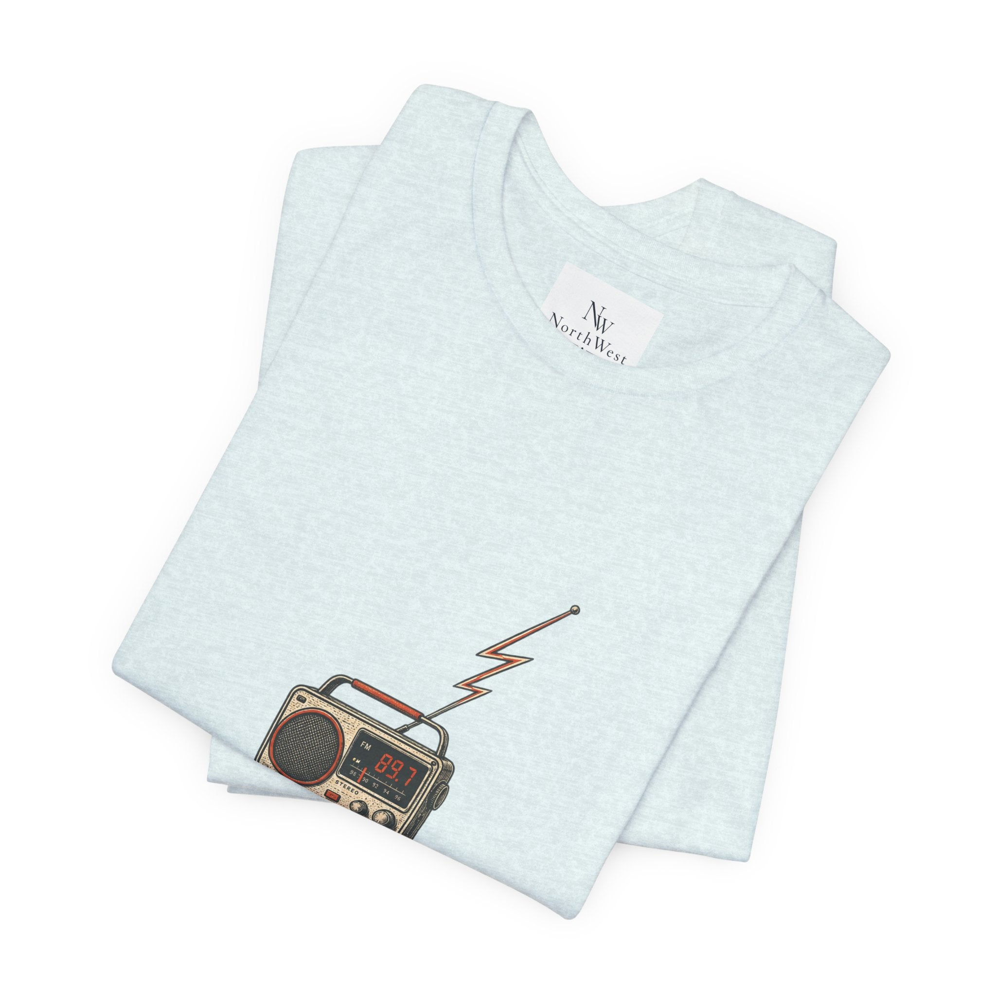 Desert Radio Tee — '89.7 Nowhere FM' Vintage Desert Radio Graphic T-Shirt