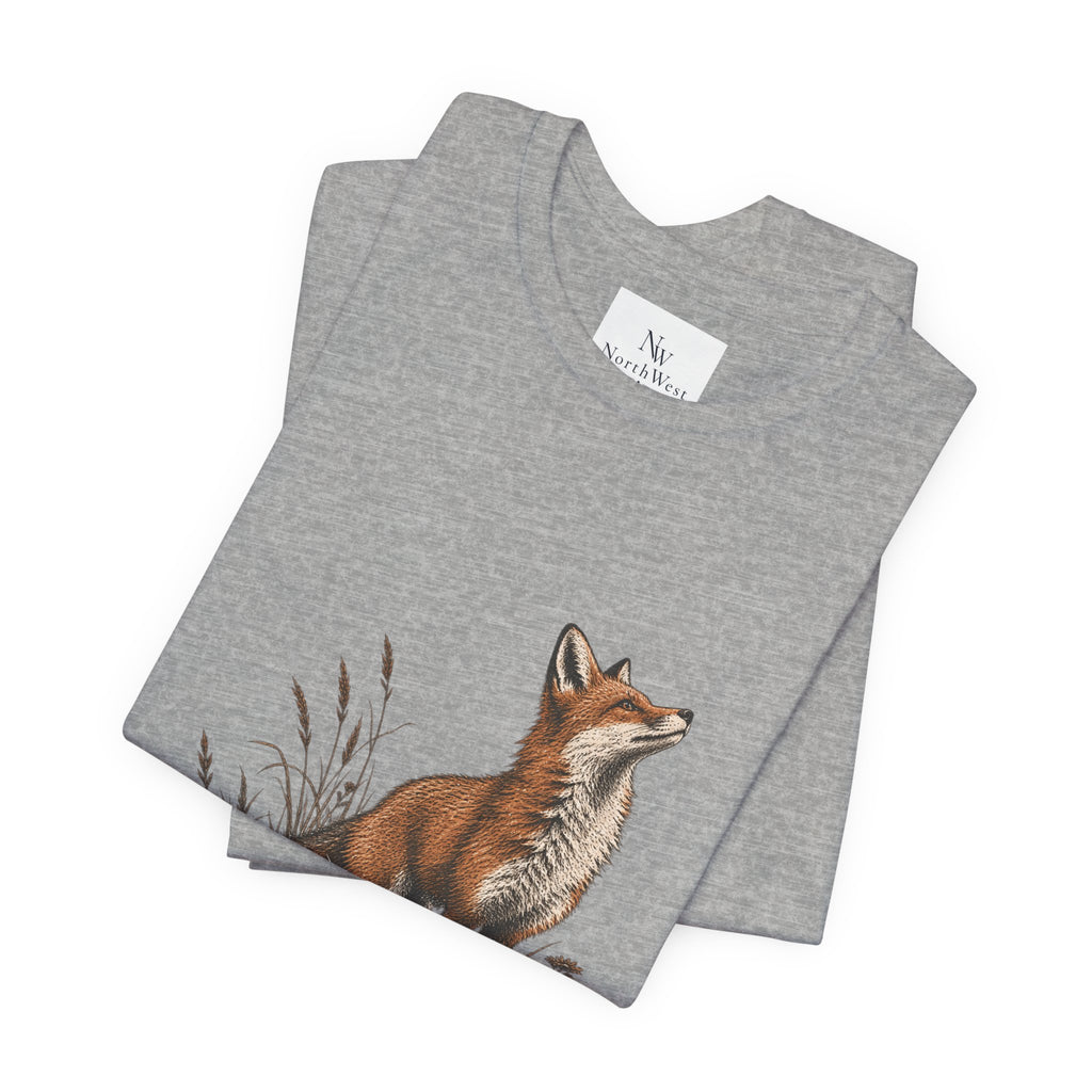 Wild Things Fox Tee — Woodland Nature Graphic T-Shirt