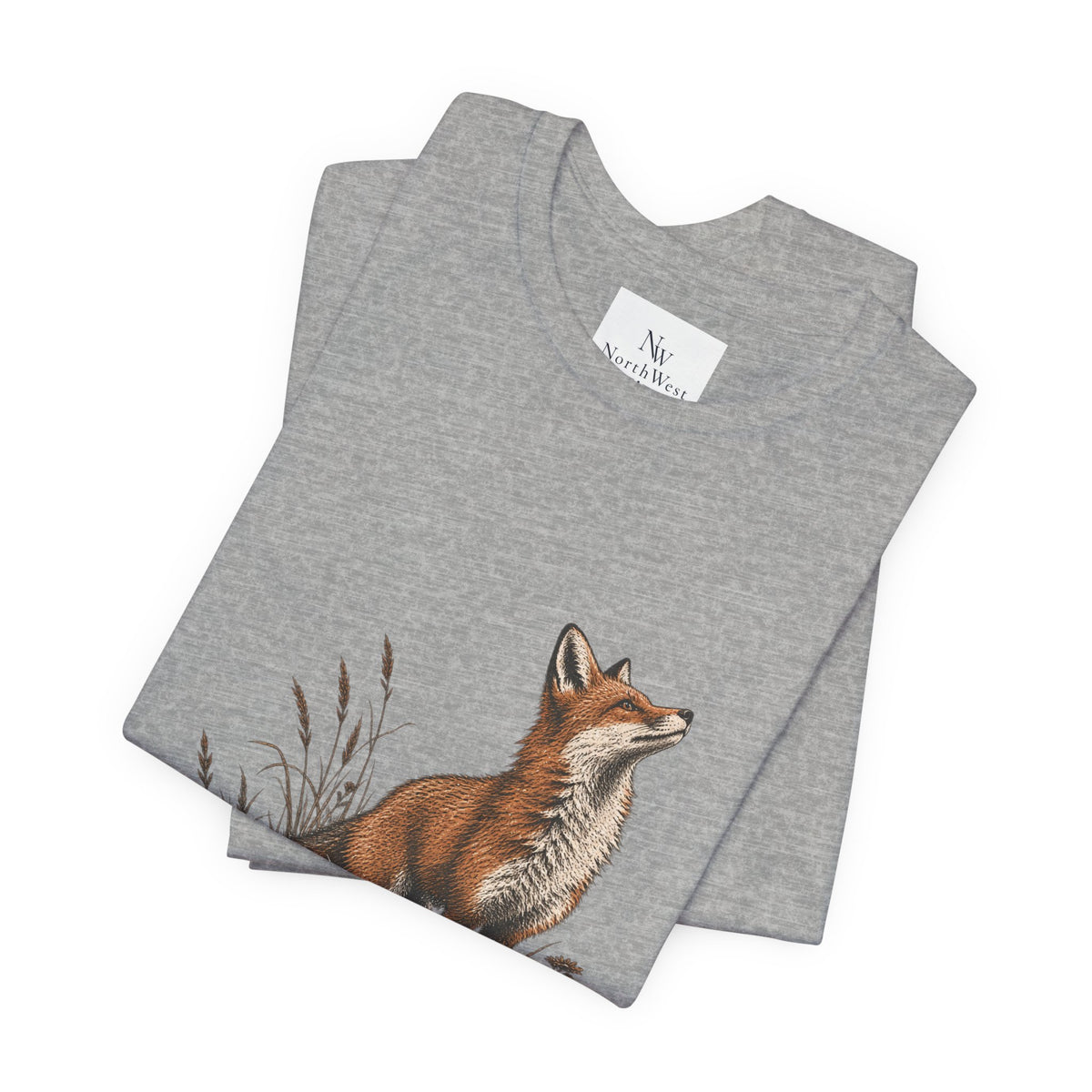 Wild Things Fox Tee — Woodland Nature Graphic T-Shirt