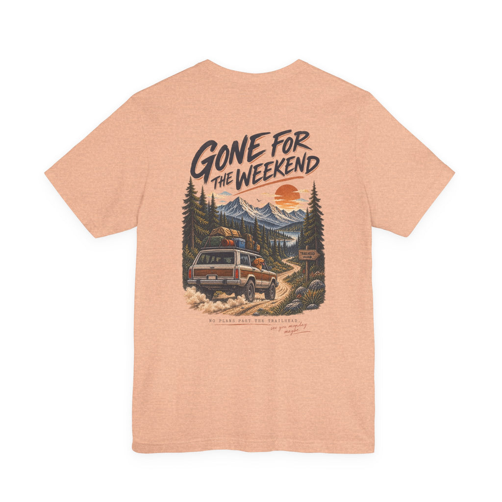 Adventure Tee — "Gone for the Weekend" Off‑Road Van Graphic T‑Shirt