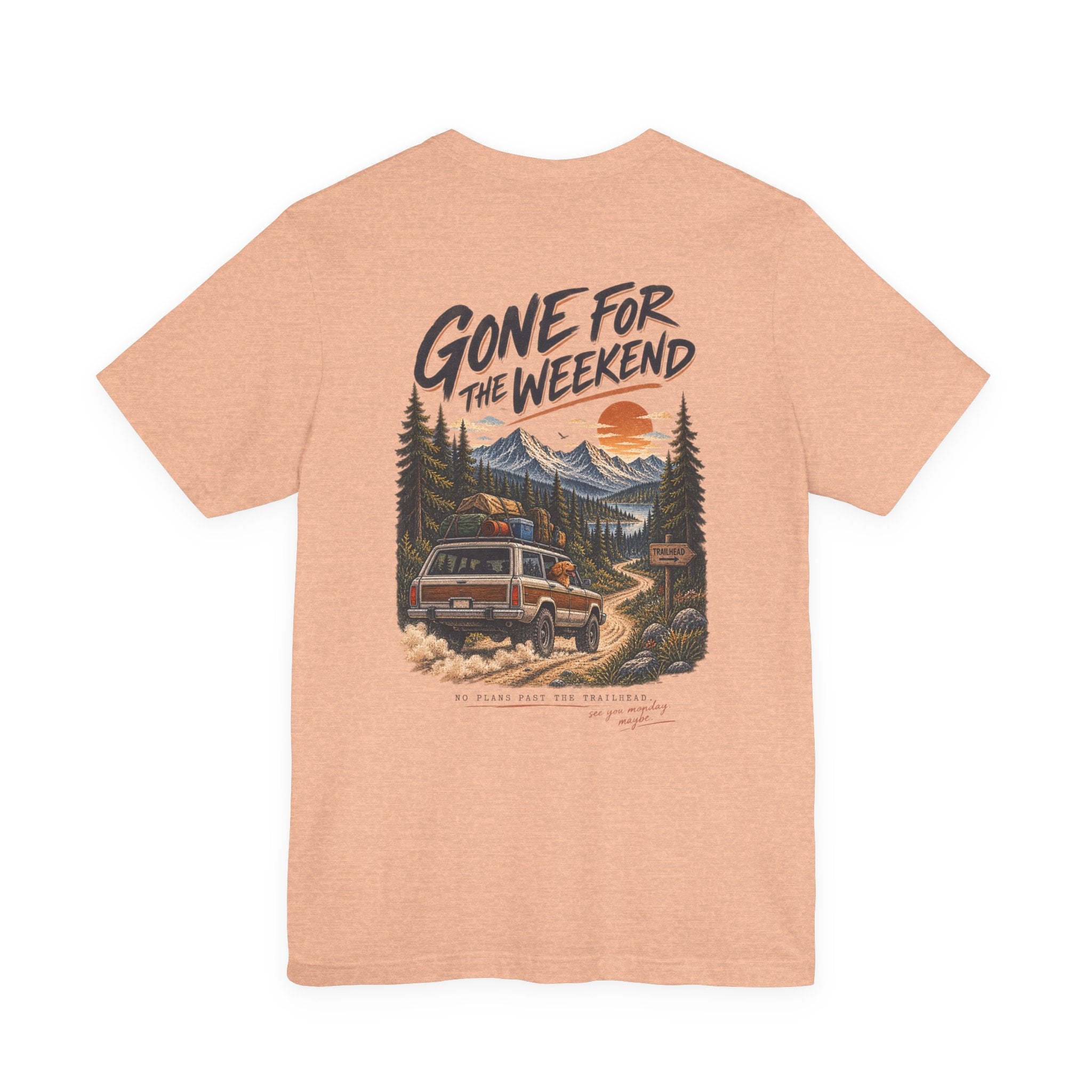 Adventure Tee — "Gone for the Weekend" Off‑Road Van Graphic T‑Shirt