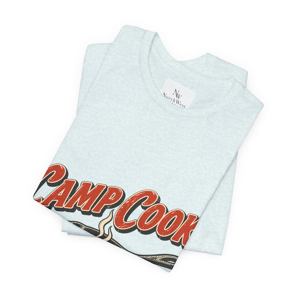 Camp Cook T‑Shirt — “Breakfast Tastes Better Outside” Camping Tee