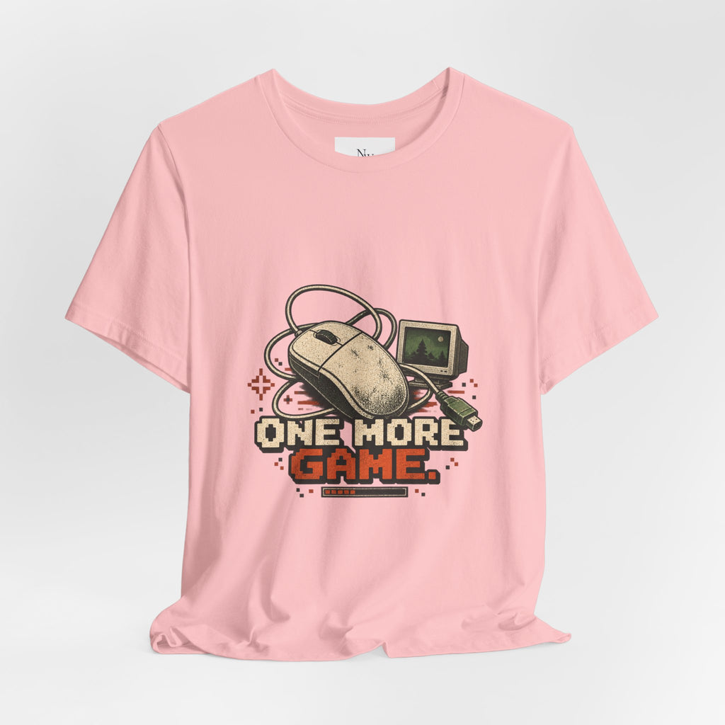 Gaming Tee — "One More Game" Retro LAN Party T-Shirt