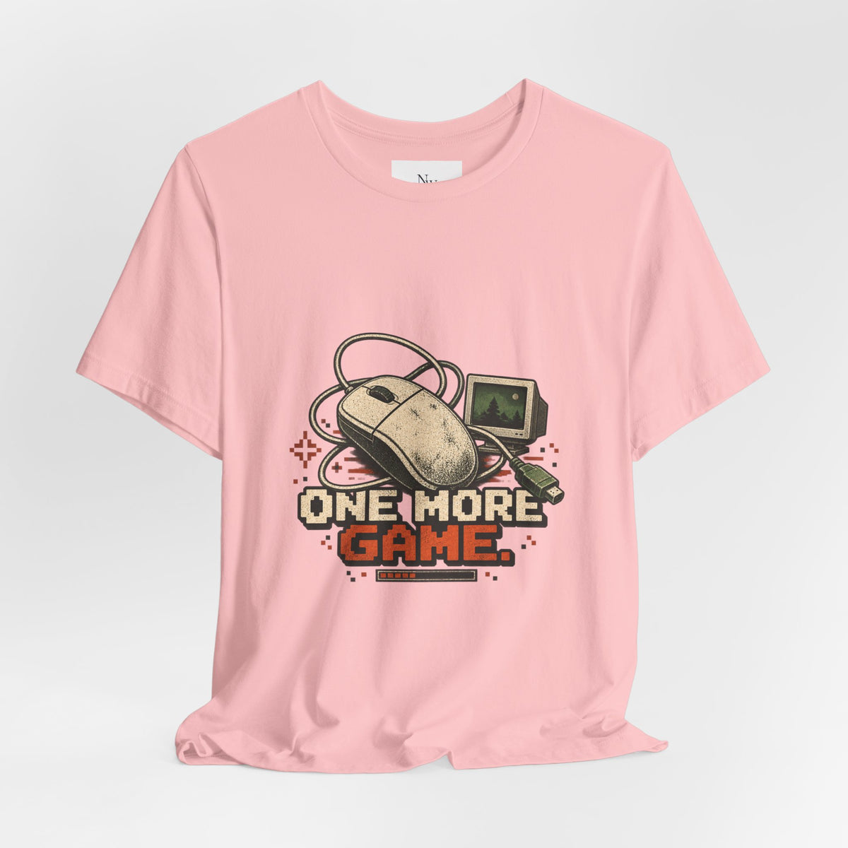 Gaming Tee — "One More Game" Retro LAN Party T-Shirt