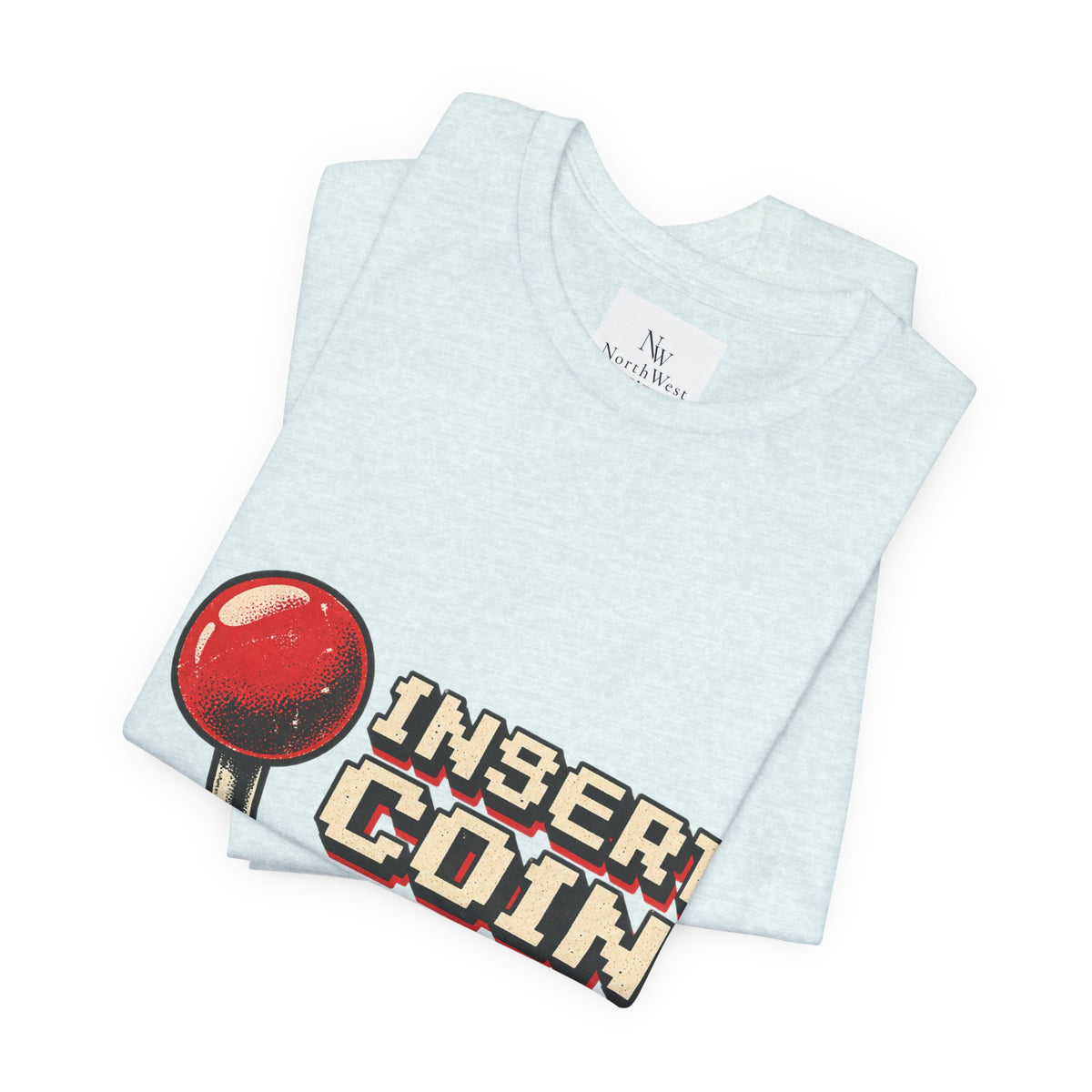Insert Coin Arcade T‑Shirt — "One More Game" Retro Gaming Tee
