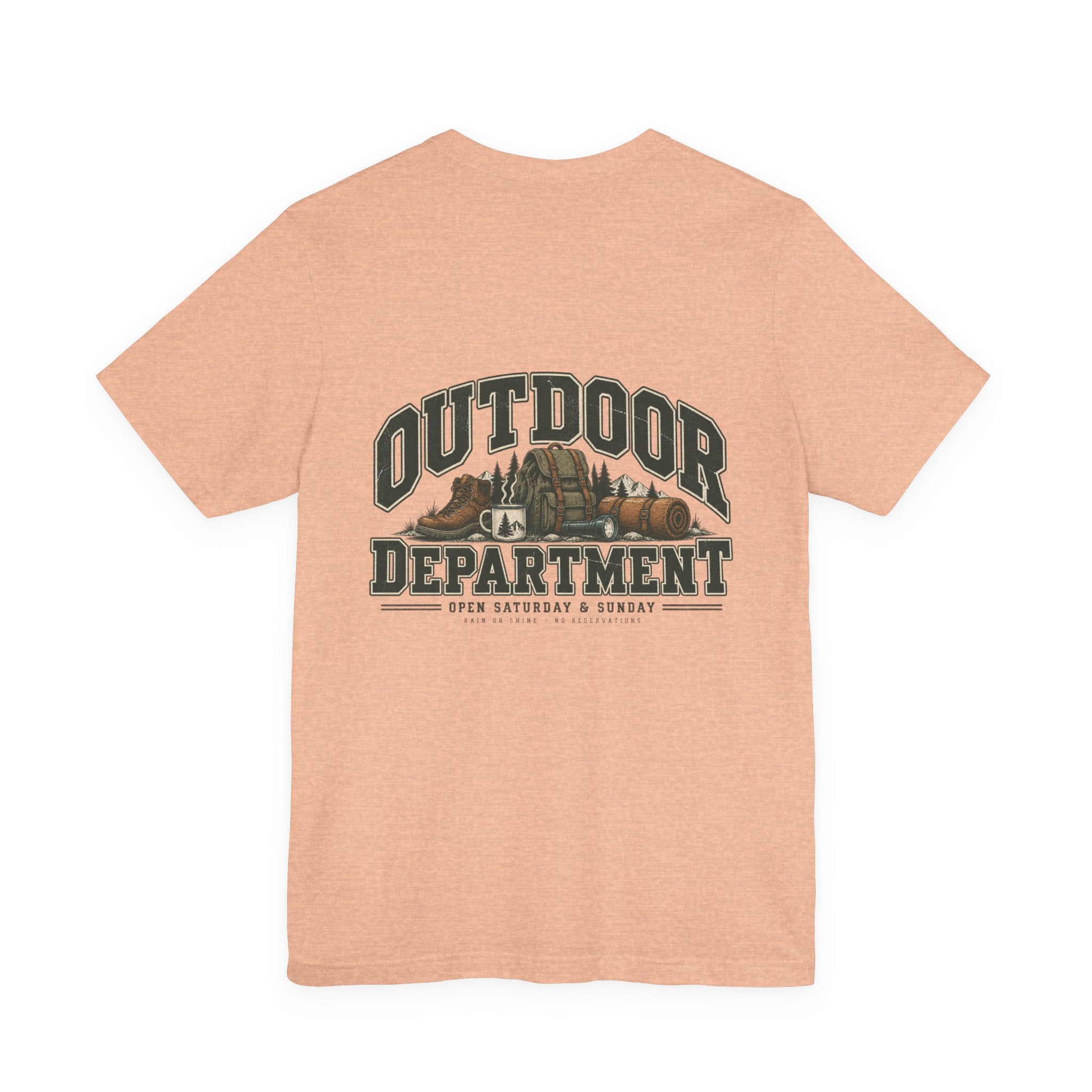 Outdoor Dept. Graphic Tee — Adventure Camping T-Shirt