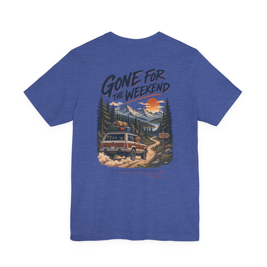 Adventure Tee — "Gone for the Weekend" Off‑Road Van Graphic T‑Shirt