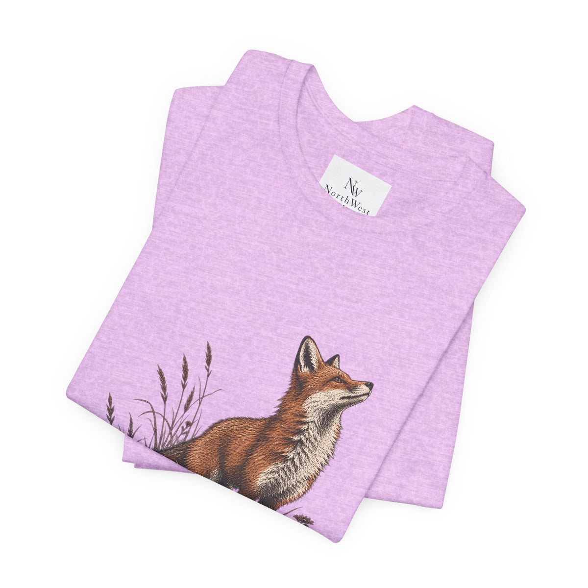 Wild Things Fox Tee — Woodland Nature Graphic T-Shirt