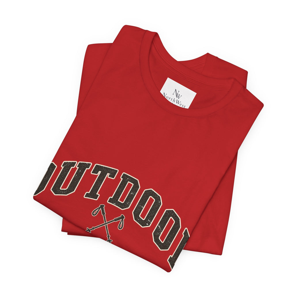 Outdoor Dept. Graphic Tee — Adventure Camping T-Shirt