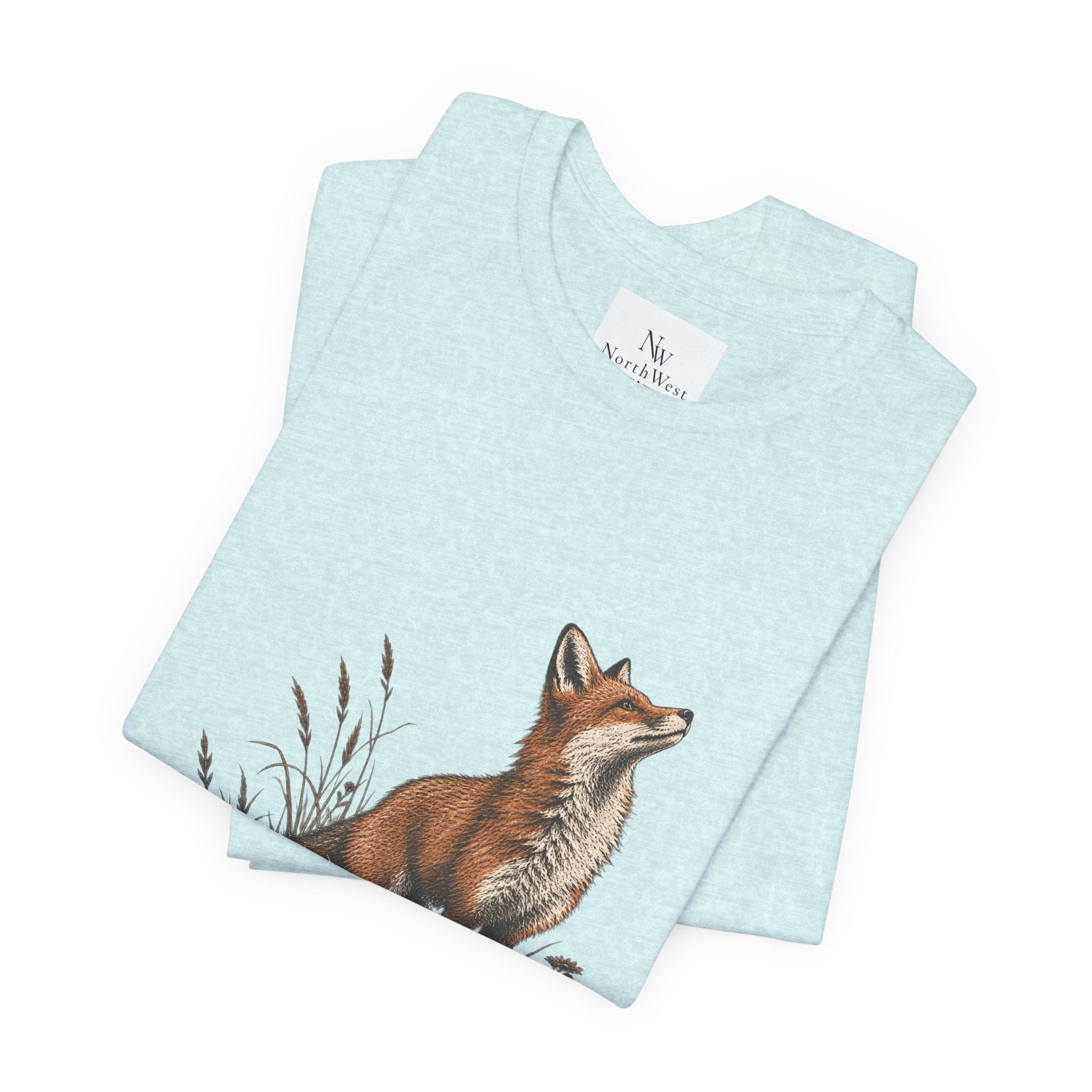 Wild Things Fox Tee — Woodland Nature Graphic T-Shirt