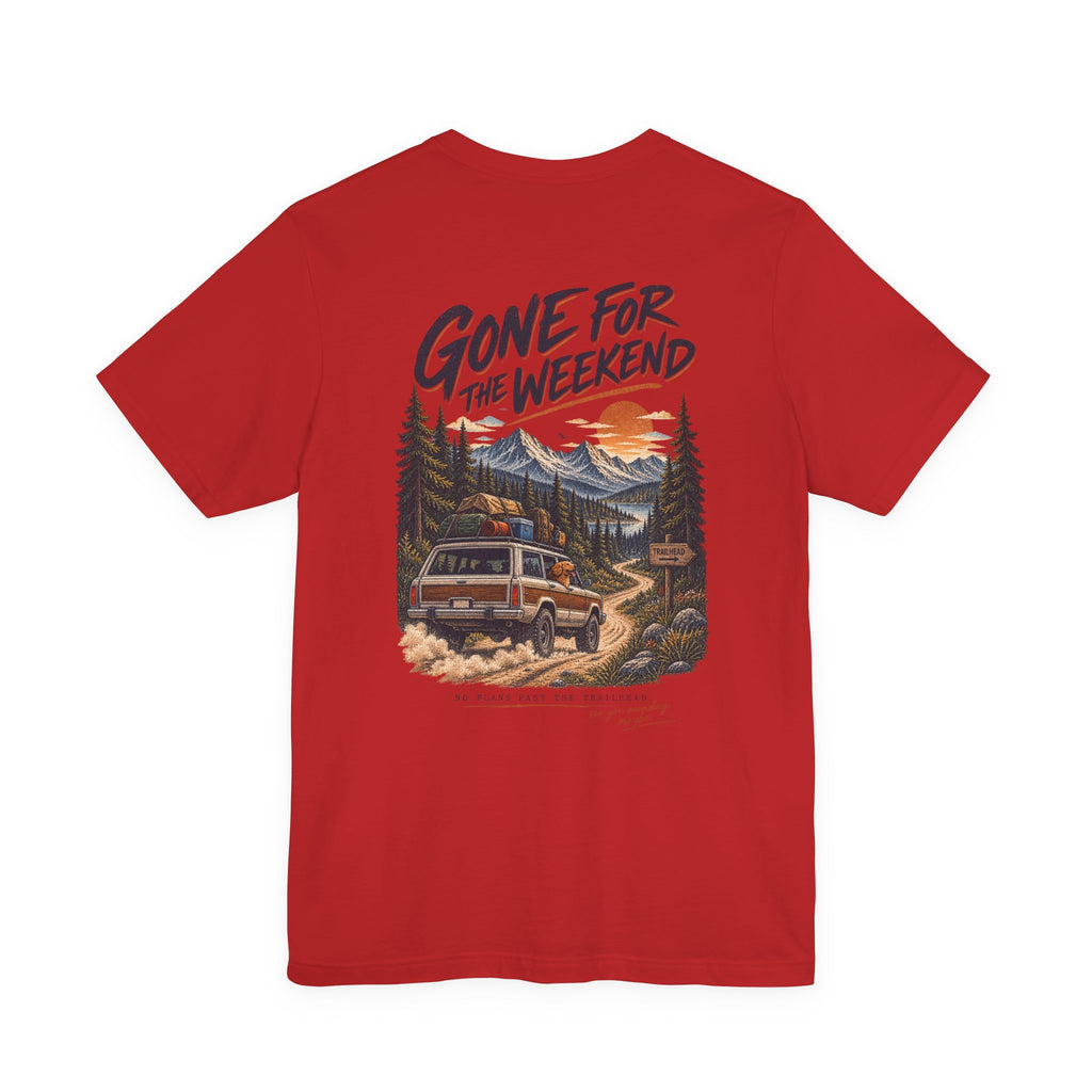 Adventure Tee — "Gone for the Weekend" Off‑Road Van Graphic T‑Shirt