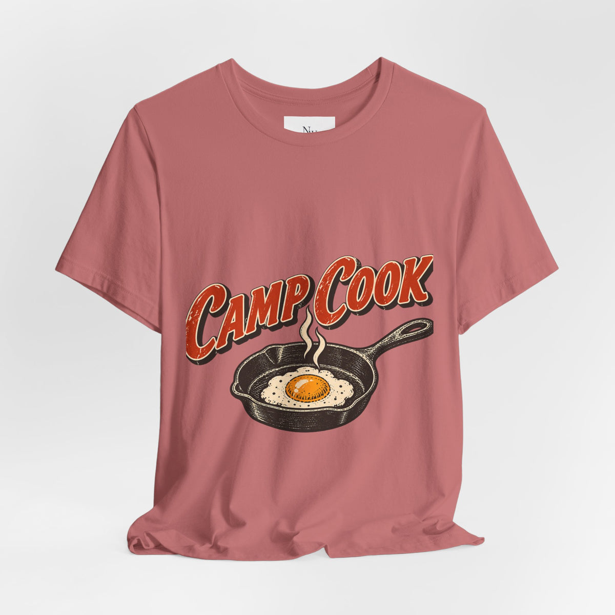 Camp Cook T‑Shirt — “Breakfast Tastes Better Outside” Camping Tee