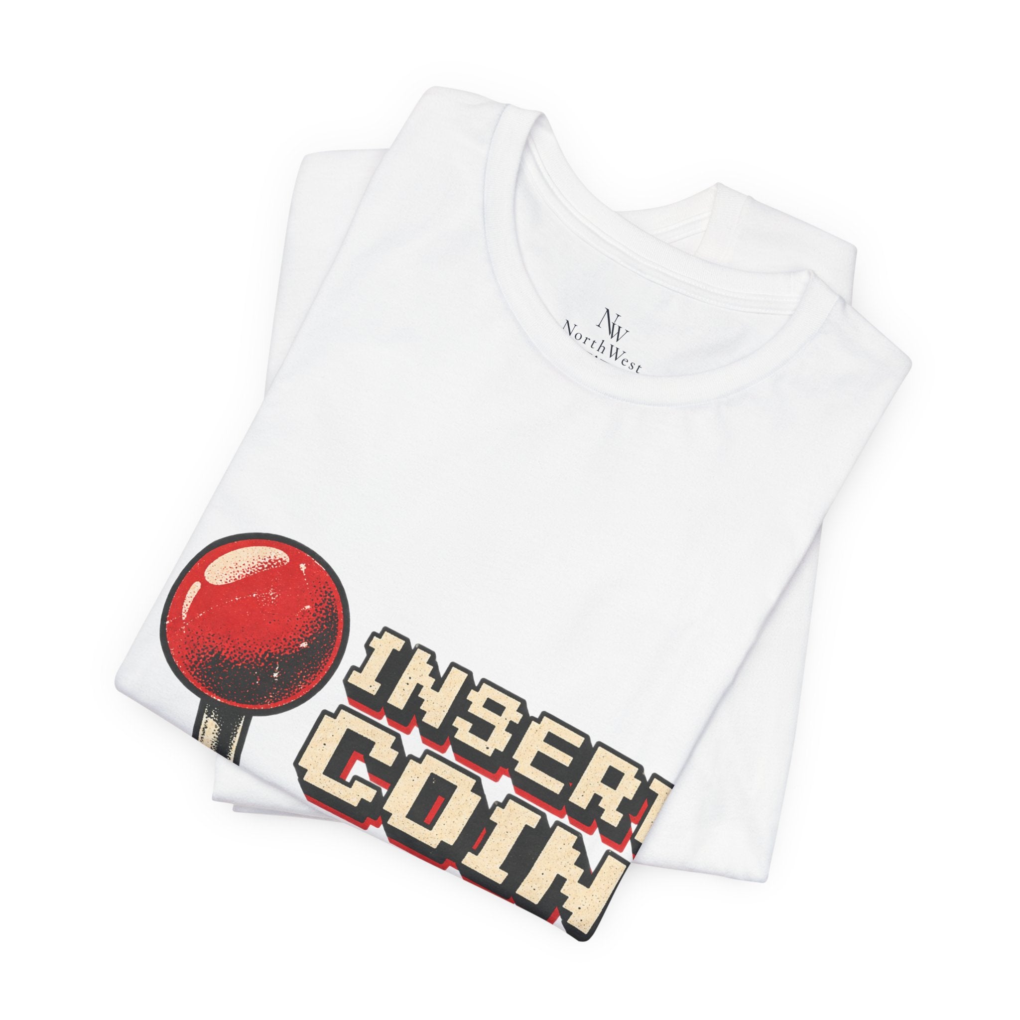 Insert Coin Arcade T‑Shirt — "One More Game" Retro Gaming Tee