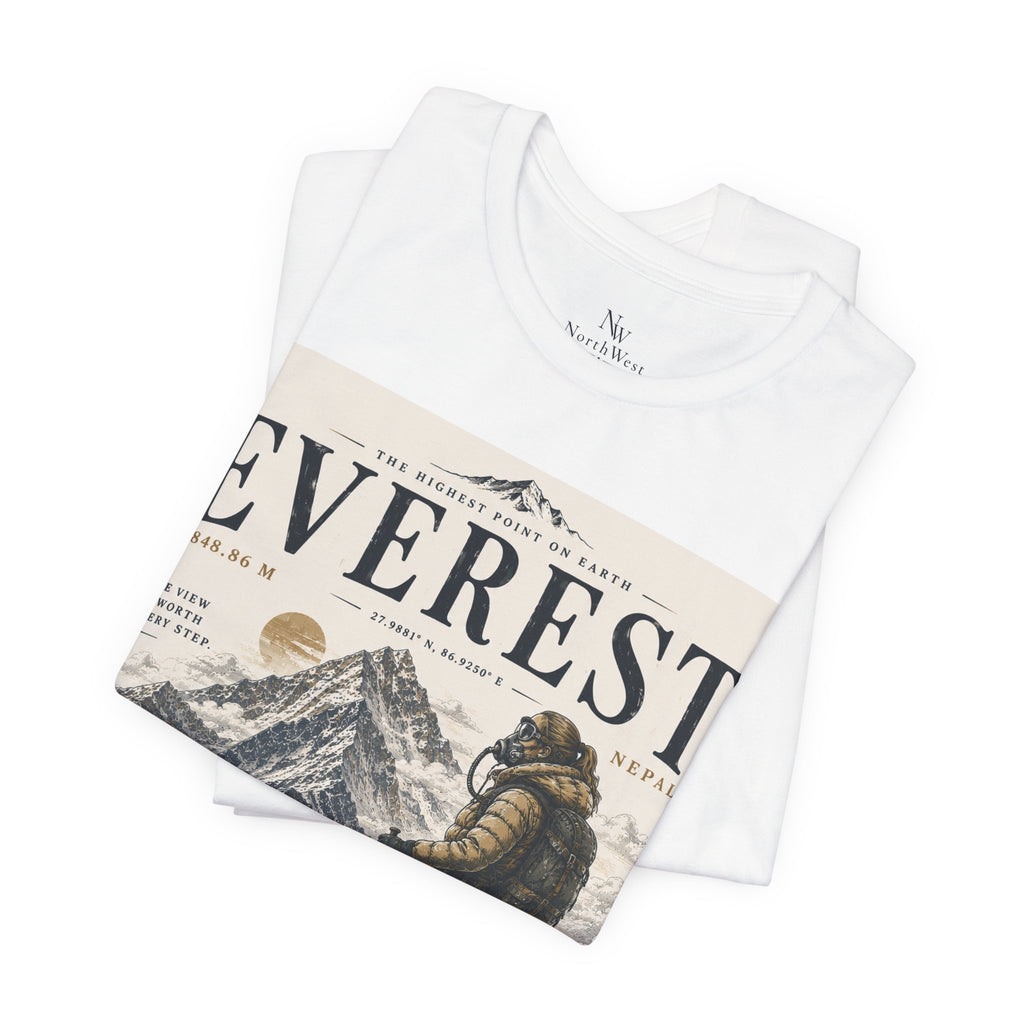 Everest Adventure Tee — Mountain Climber Vintage Graphic T‑Shirt