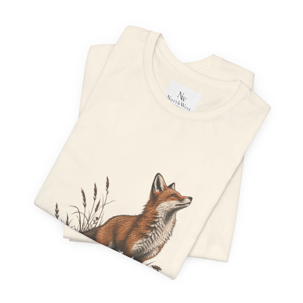 Wild Things Fox Tee — Woodland Nature Graphic T-Shirt