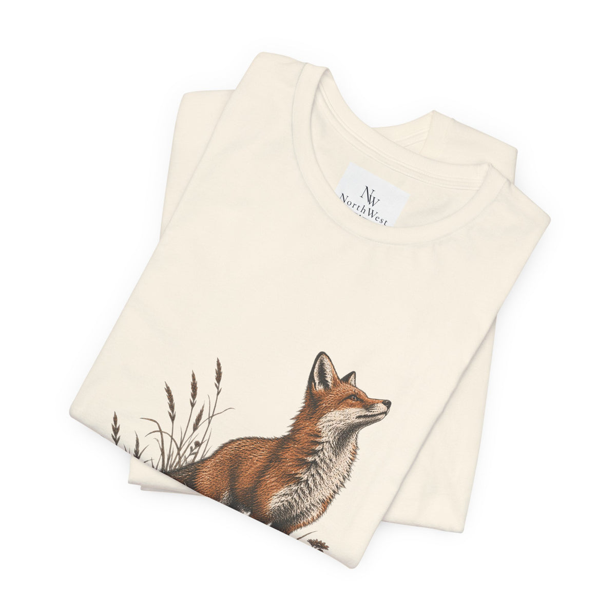 Wild Things Fox Tee — Woodland Nature Graphic T-Shirt