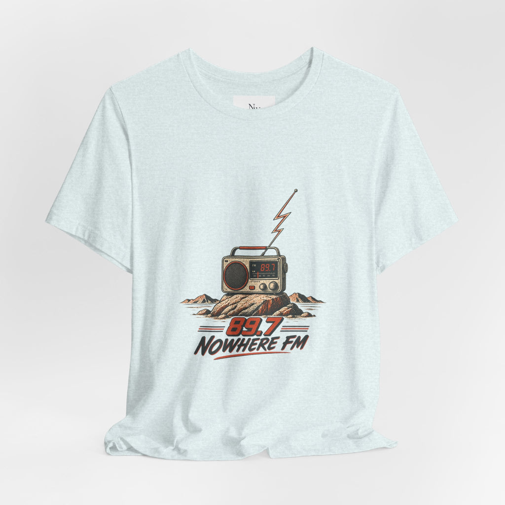 Desert Radio Tee — '89.7 Nowhere FM' Vintage Desert Radio Graphic T-Shirt