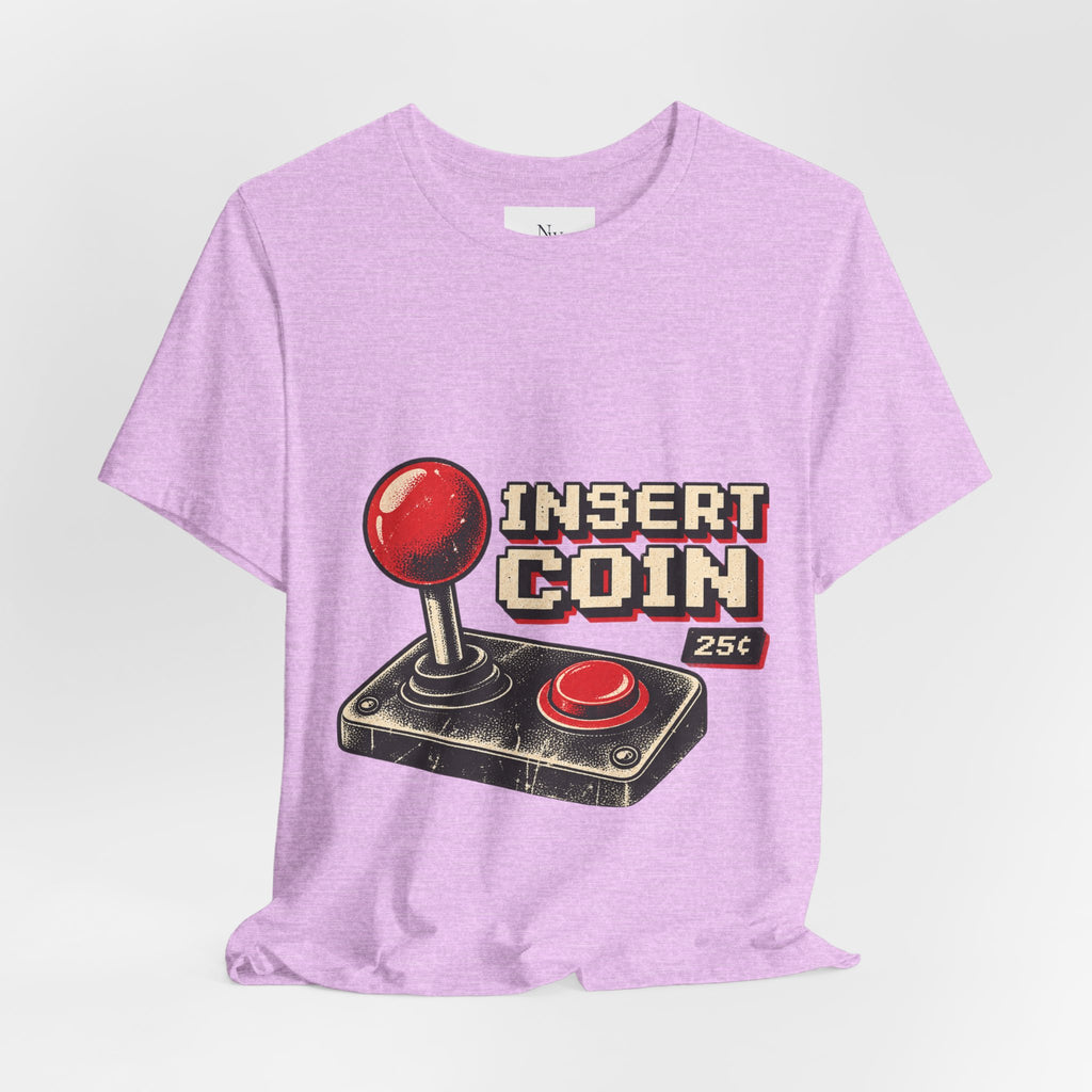 Insert Coin Arcade T‑Shirt — "One More Game" Retro Gaming Tee