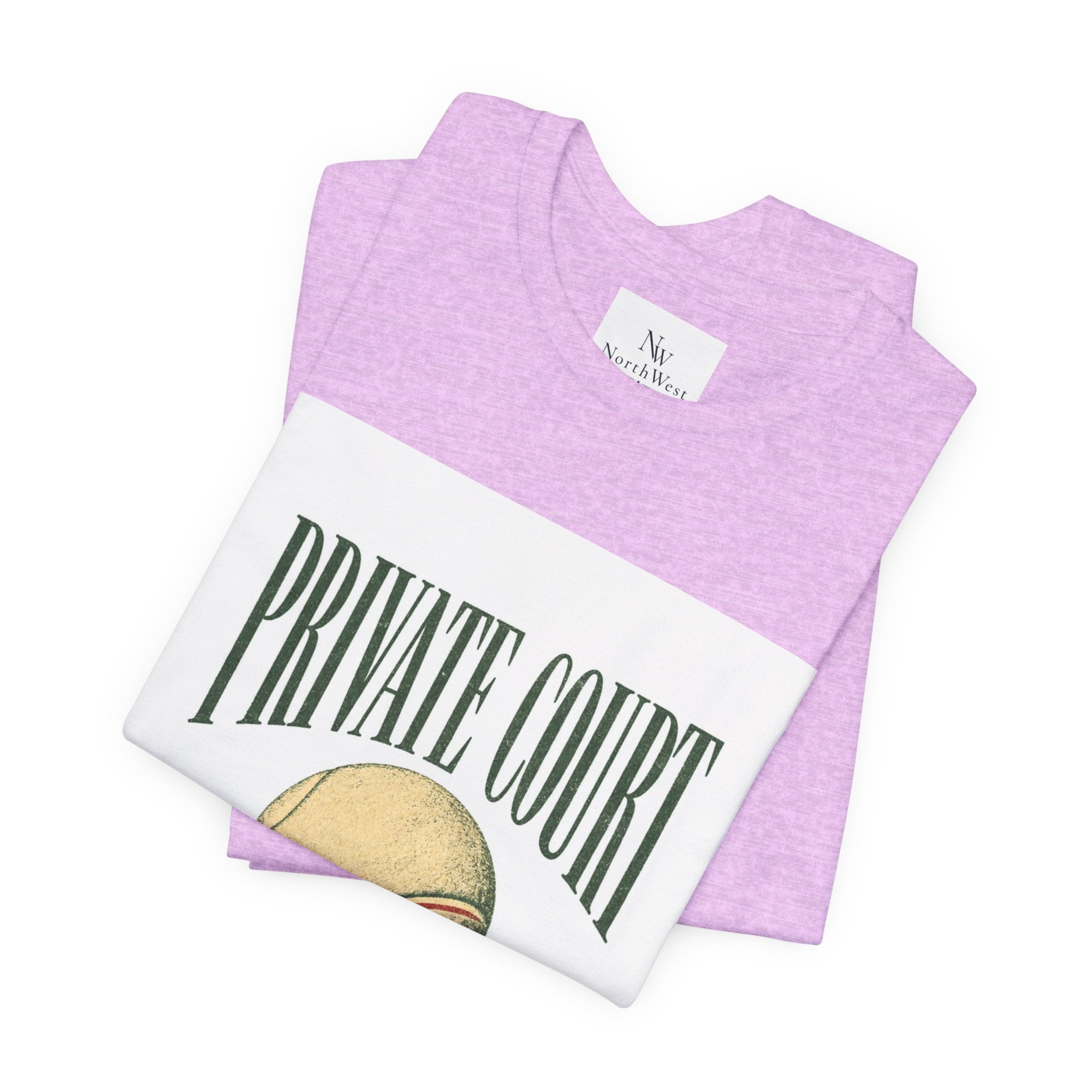 Private Court Tennis Tee — "After Four" Vintage Tennis Graphic T‑Shirt