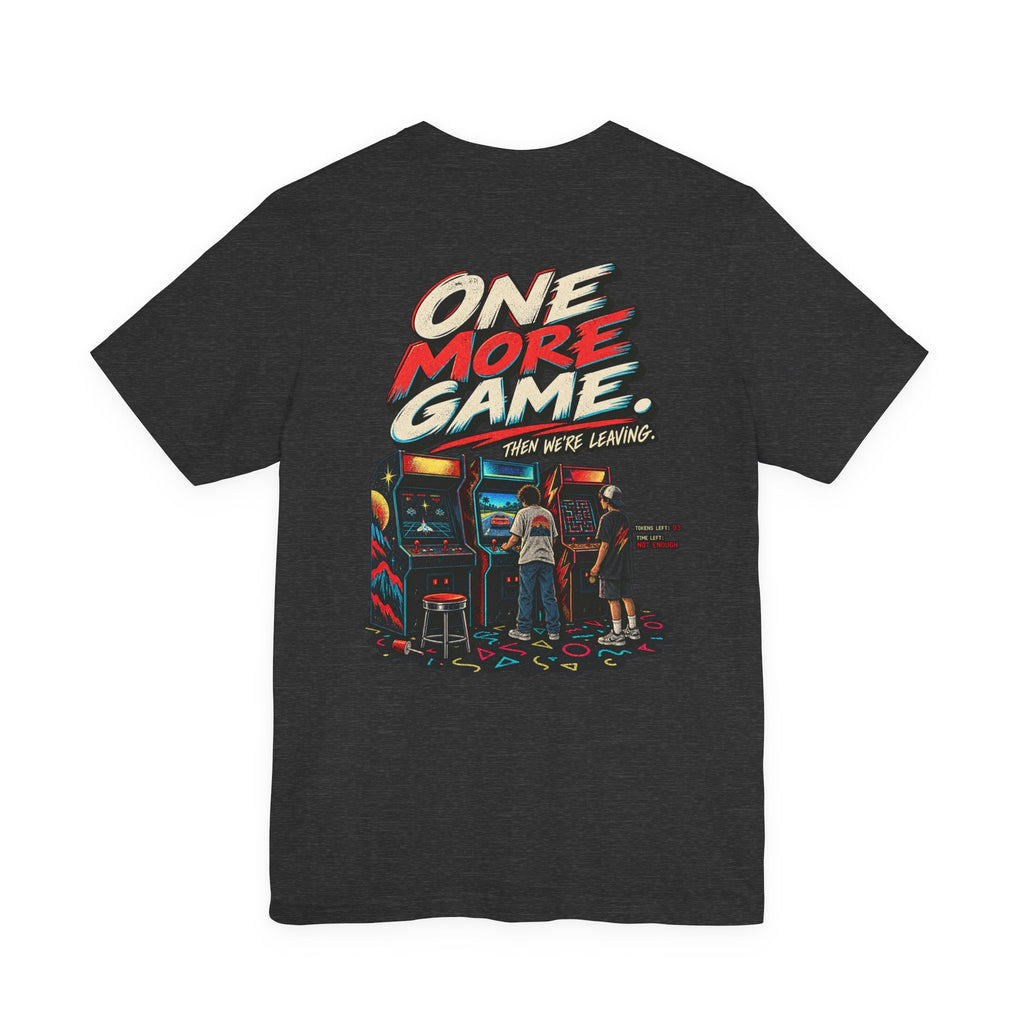 Insert Coin Arcade T‑Shirt — "One More Game" Retro Gaming Tee