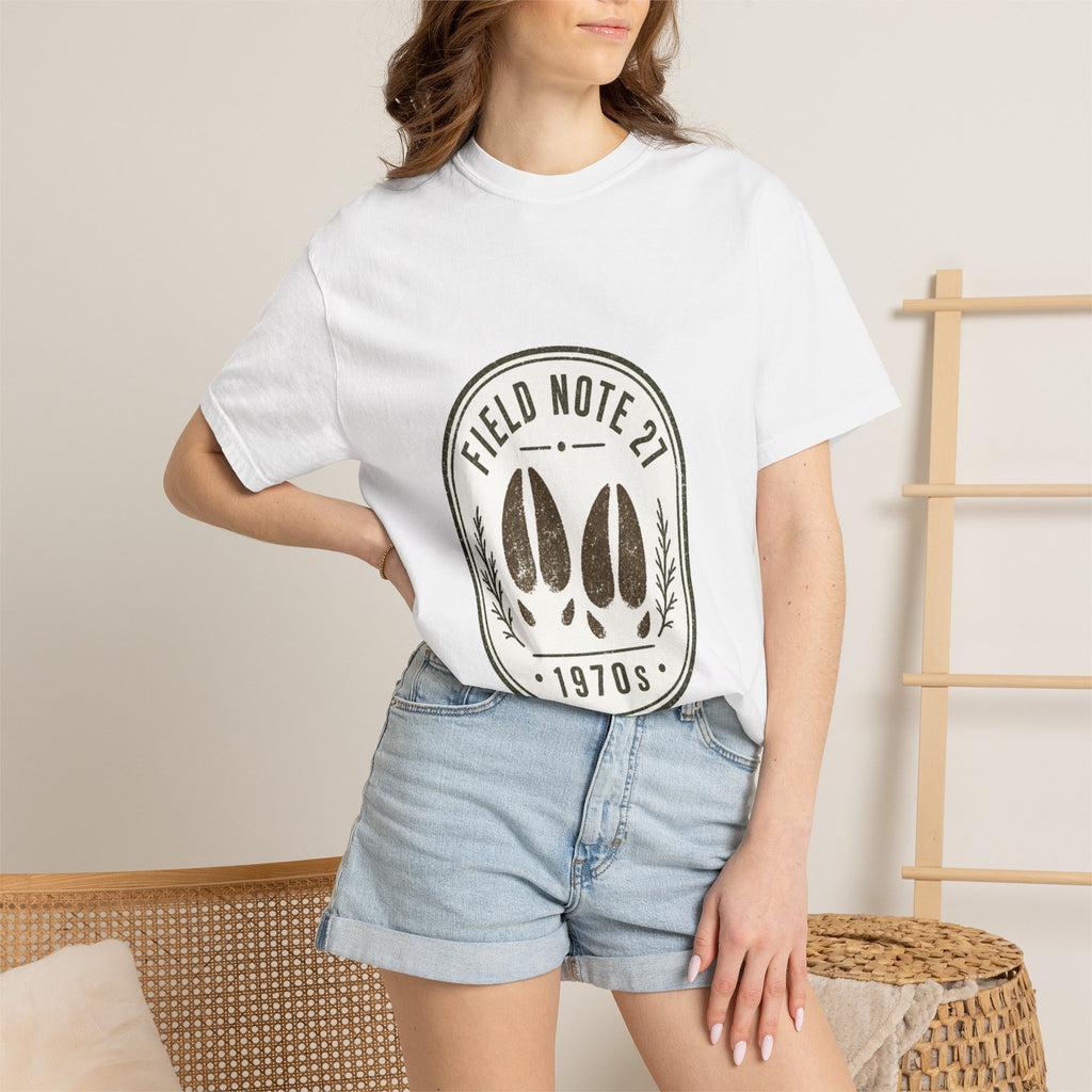 North Ridge Field Notes T-Shirt — Vintage Nature Guide Graphic Tee