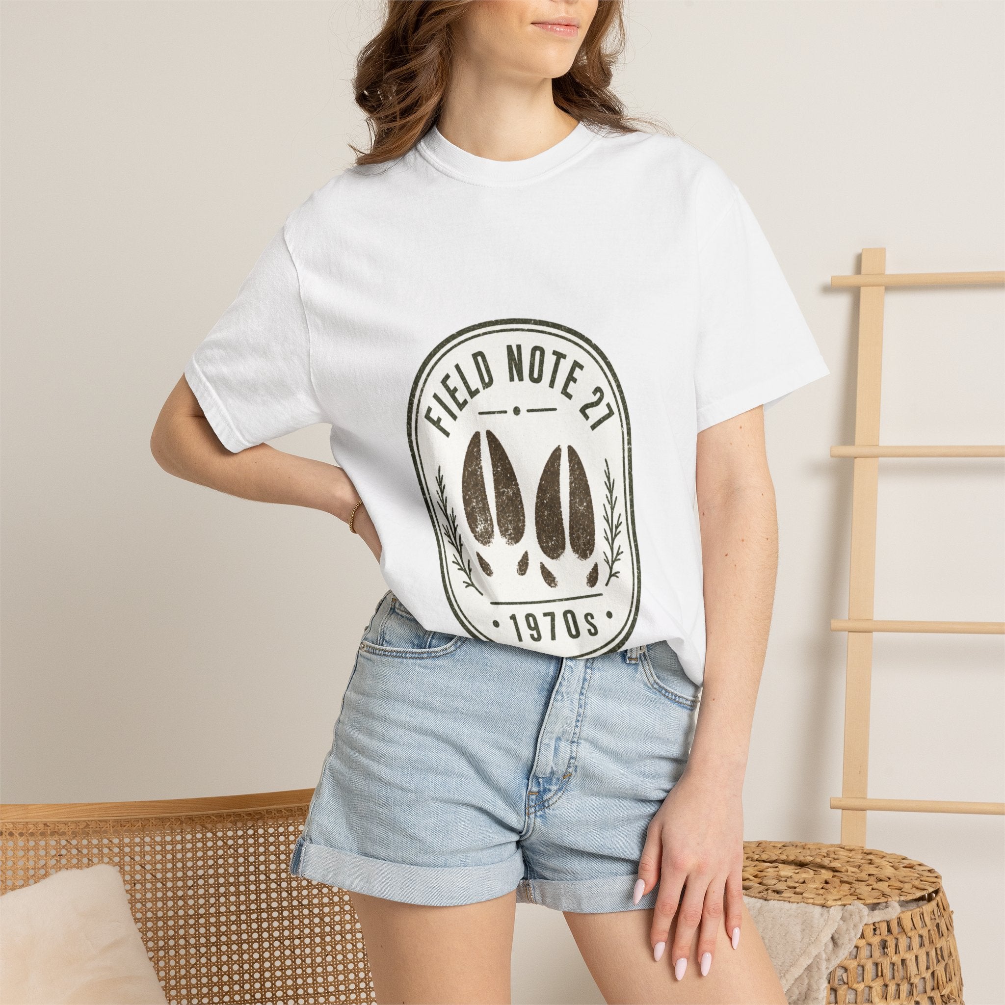 North Ridge Field Notes T-Shirt — Vintage Nature Guide Graphic Tee