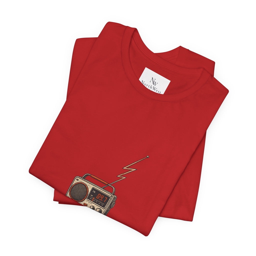 Desert Radio Tee — '89.7 Nowhere FM' Vintage Desert Radio Graphic T-Shirt