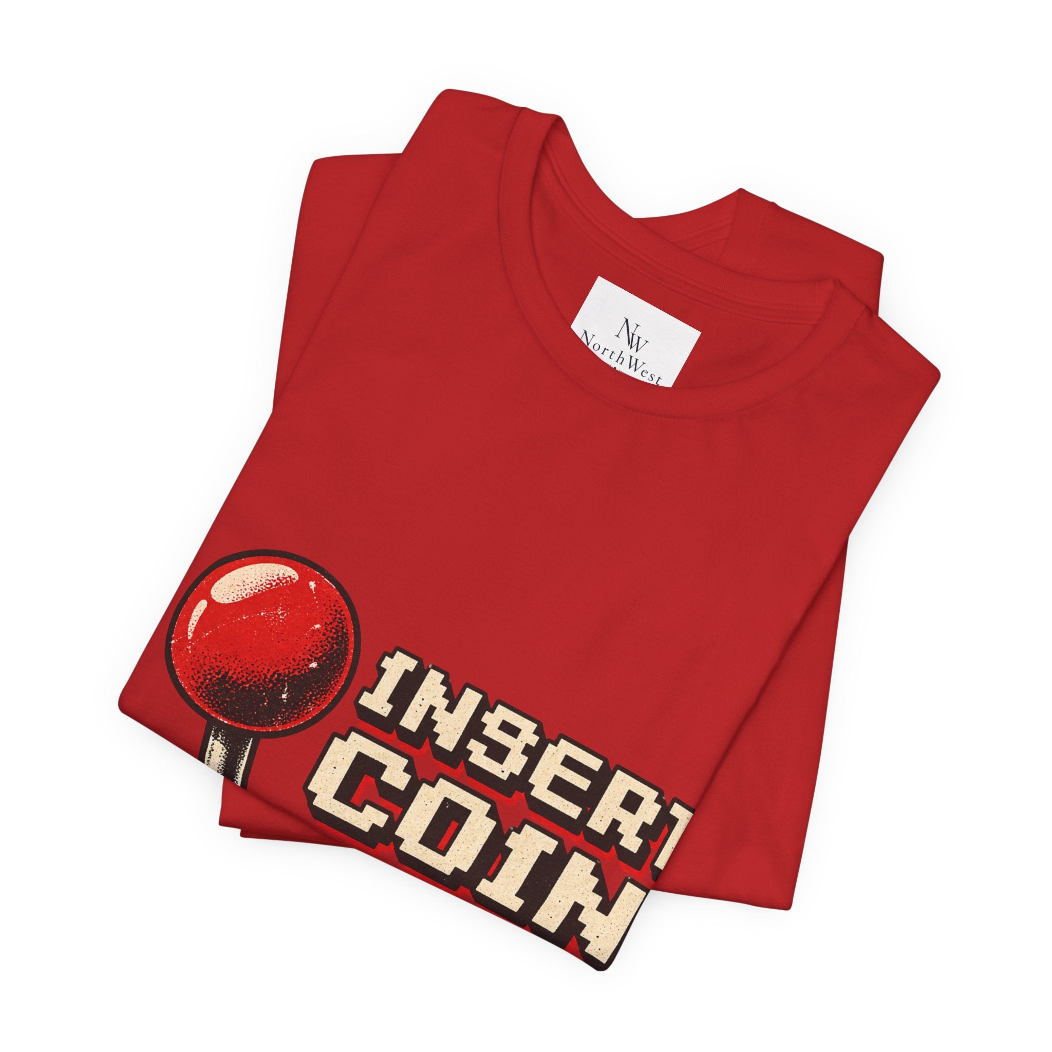 Insert Coin Arcade T‑Shirt — "One More Game" Retro Gaming Tee