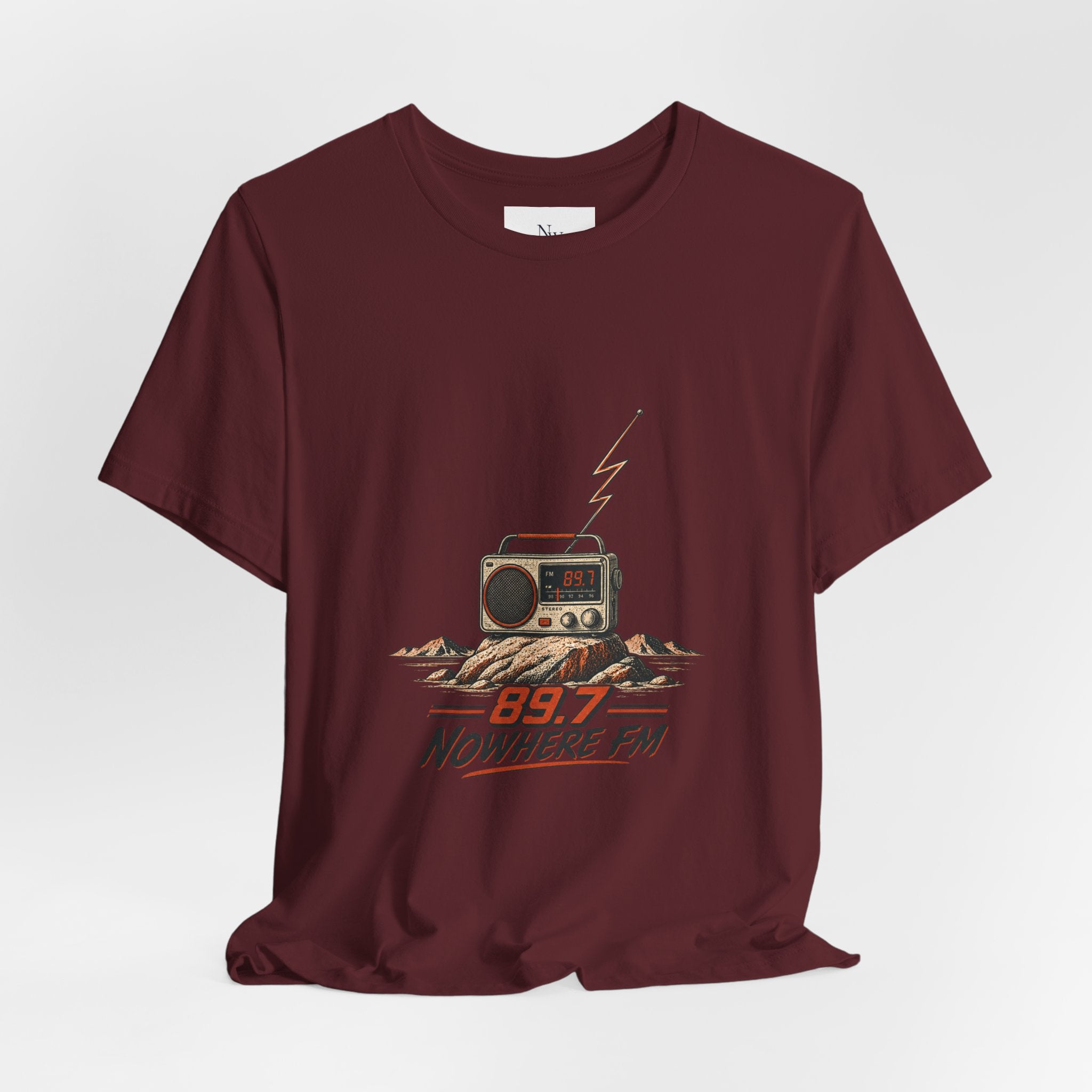 Desert Radio Tee — '89.7 Nowhere FM' Vintage Desert Radio Graphic T-Shirt