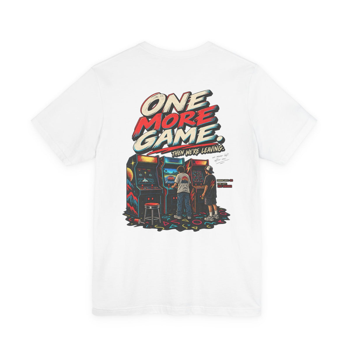 Insert Coin Arcade T‑Shirt — "One More Game" Retro Gaming Tee