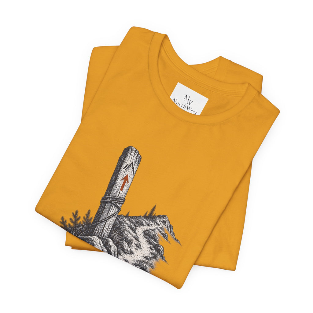 Take The Long Way T‑Shirt — Scenic Hiking Adventure Tee ("Take the Long Way" / "The Long Way Home")