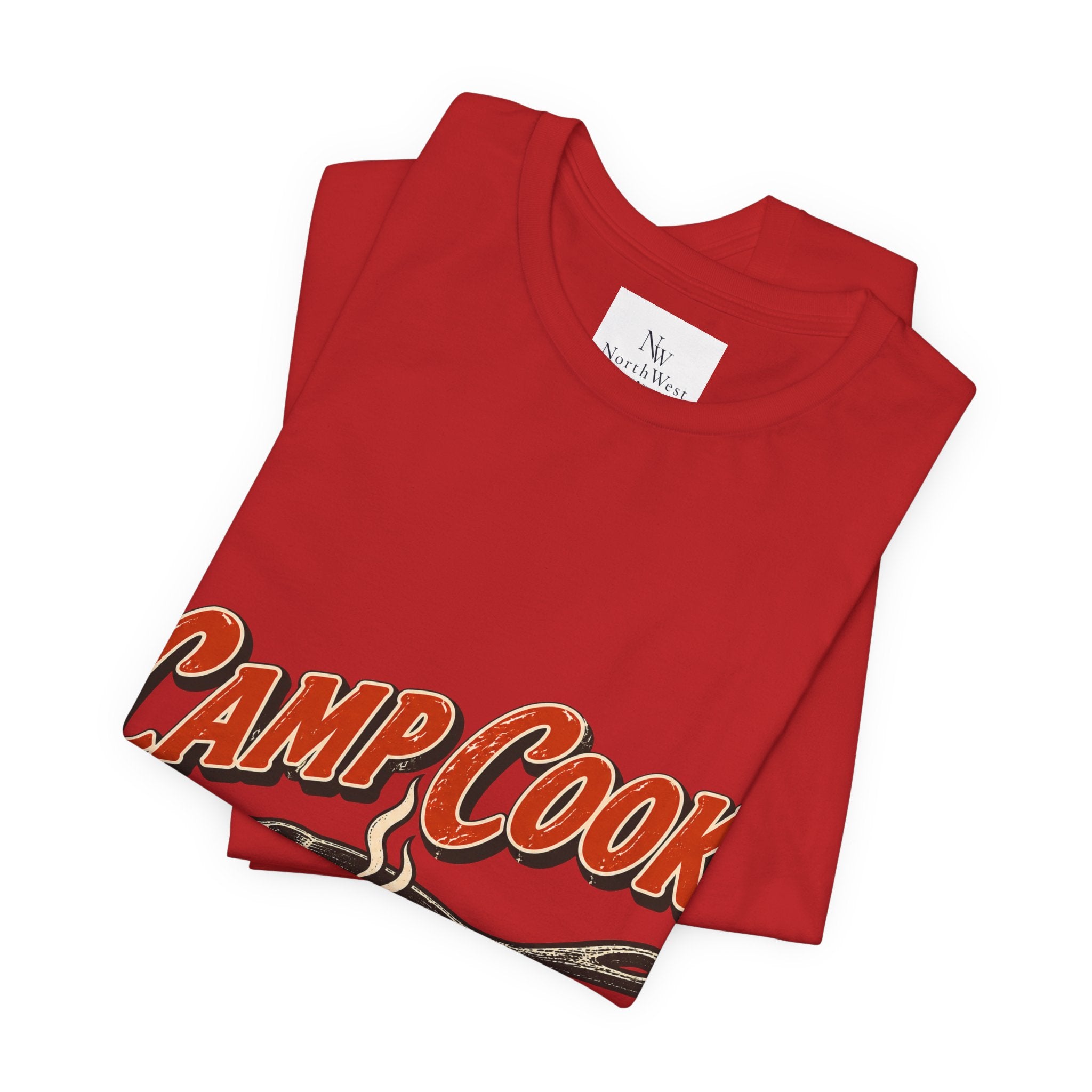 Camp Cook T‑Shirt — “Breakfast Tastes Better Outside” Camping Tee