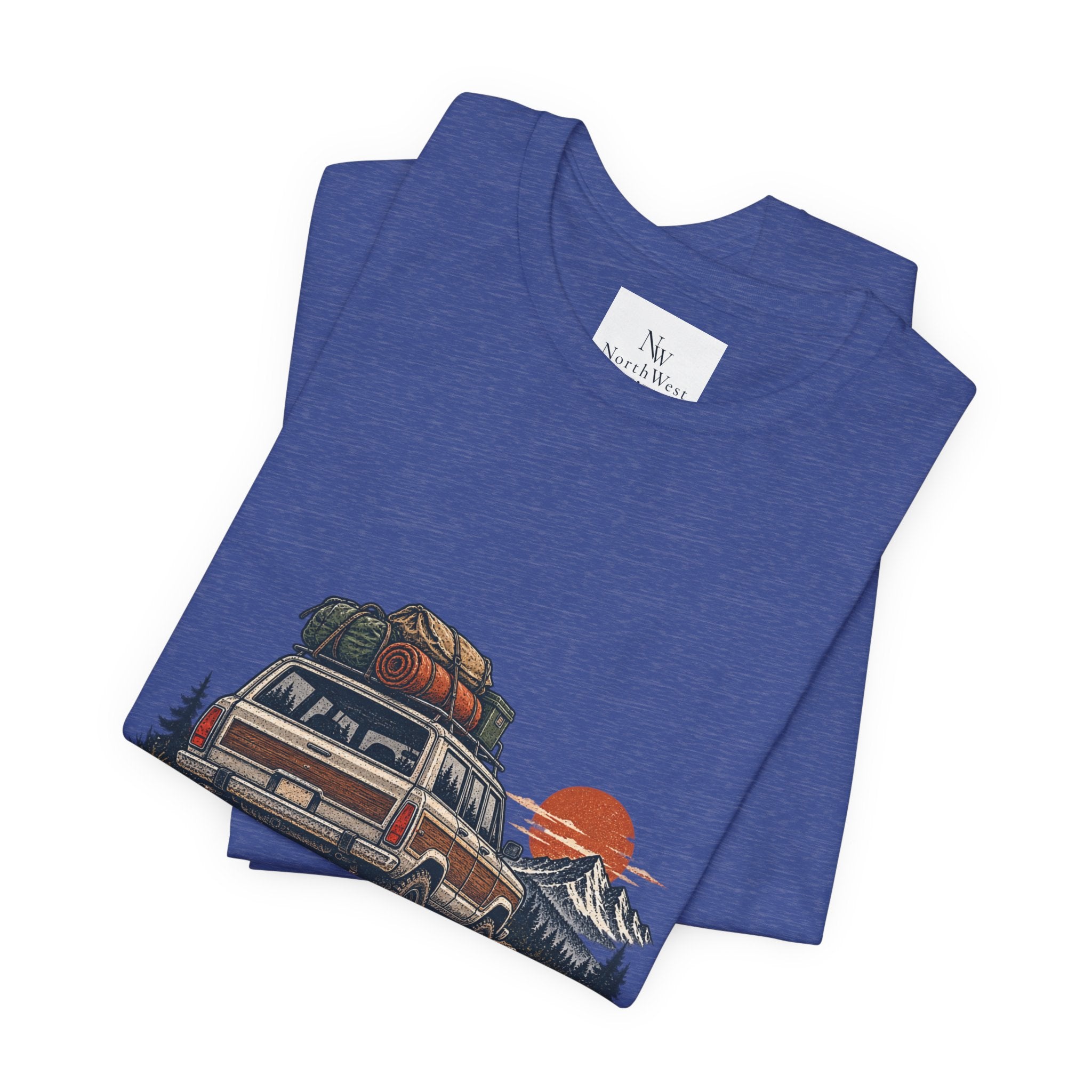 Adventure Tee — "Gone for the Weekend" Off‑Road Van Graphic T‑Shirt