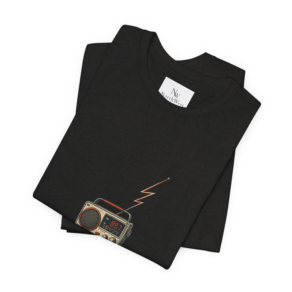 Desert Radio Tee — '89.7 Nowhere FM' Vintage Desert Radio Graphic T-Shirt