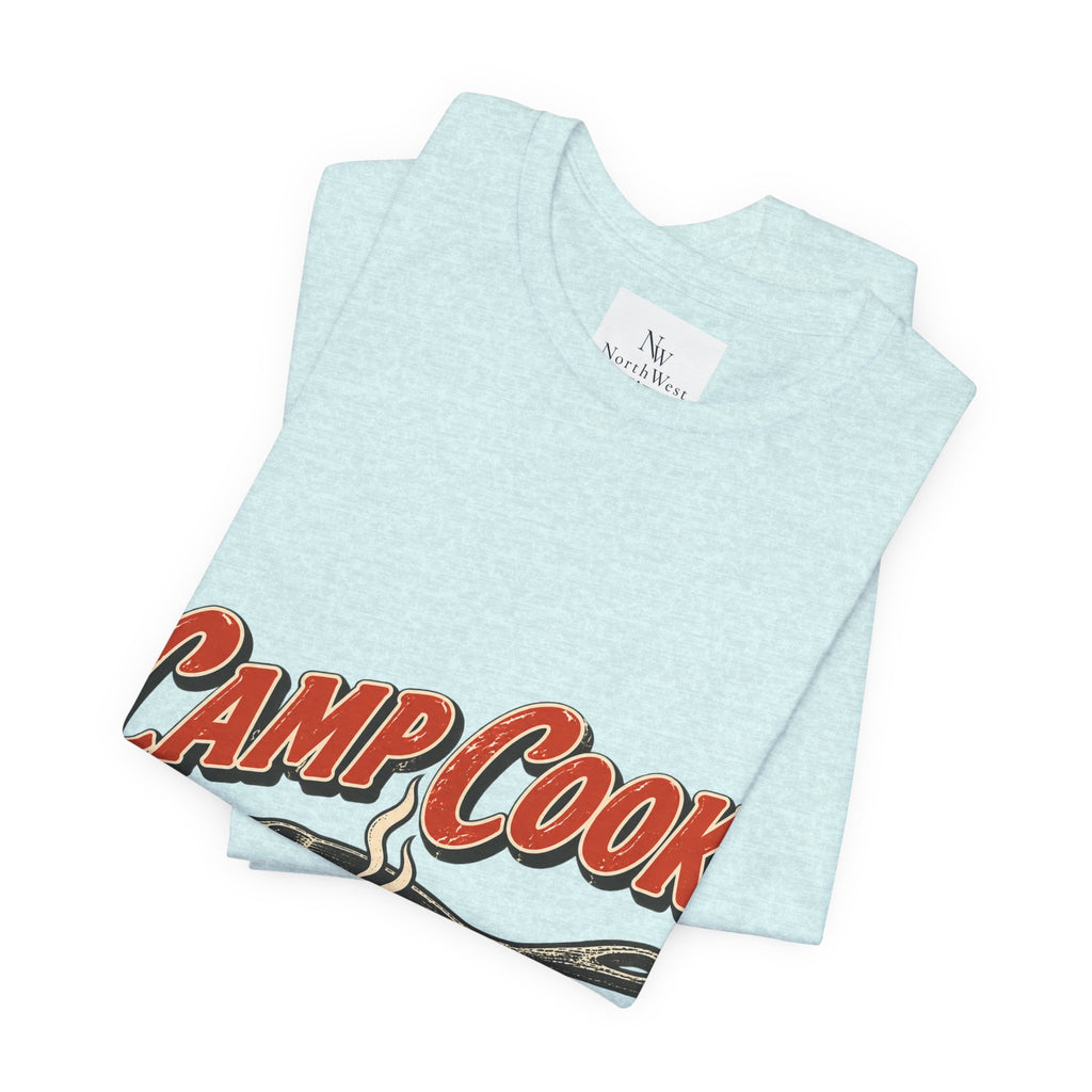 Camp Cook T‑Shirt — “Breakfast Tastes Better Outside” Camping Tee