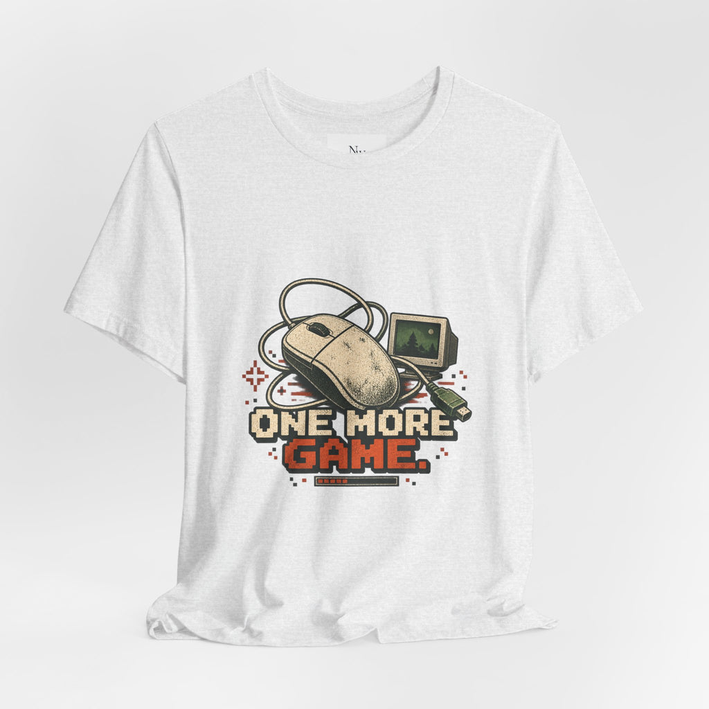 Gaming Tee — "One More Game" Retro LAN Party T-Shirt