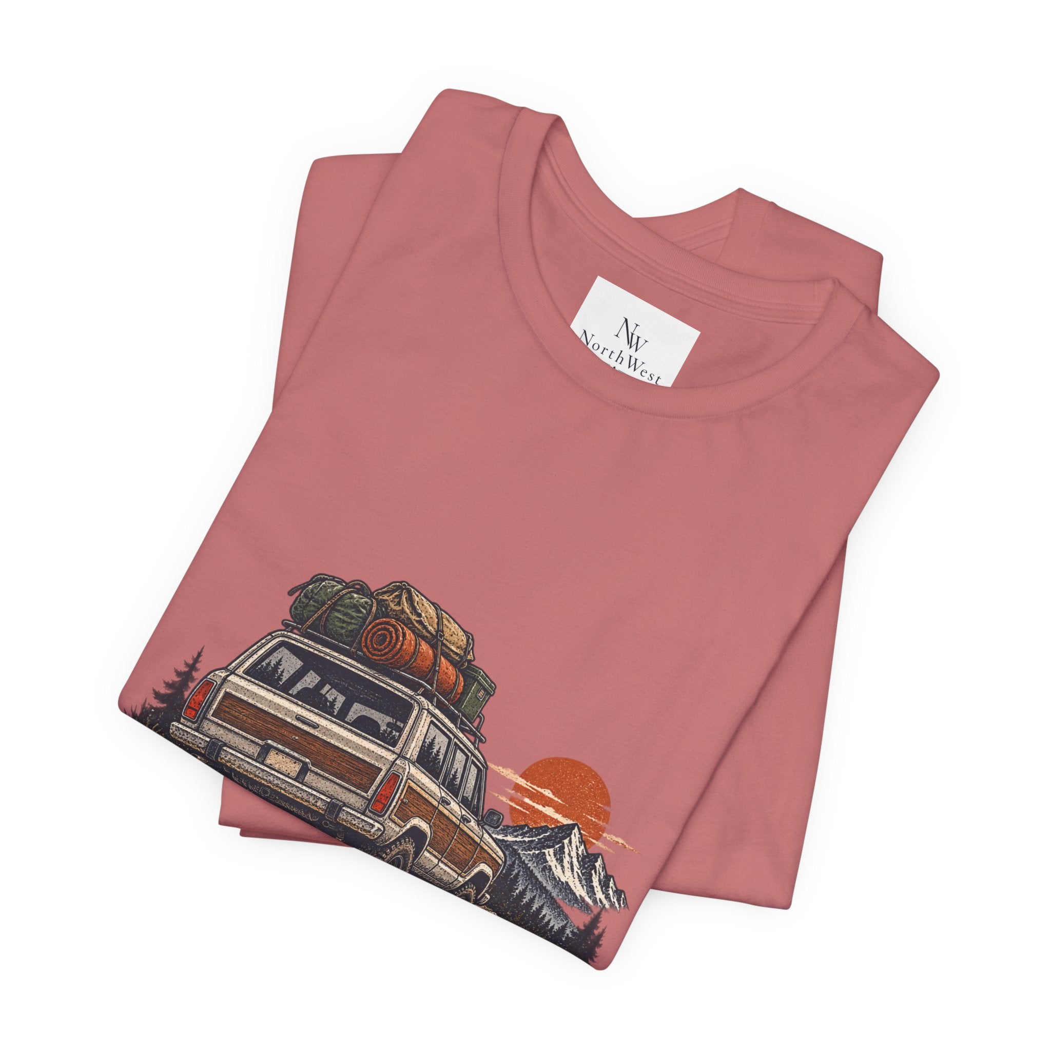 Adventure Tee — "Gone for the Weekend" Off‑Road Van Graphic T‑Shirt