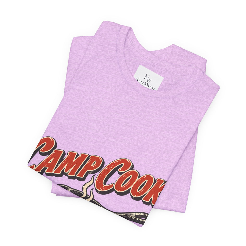 Camp Cook T‑Shirt — “Breakfast Tastes Better Outside” Camping Tee