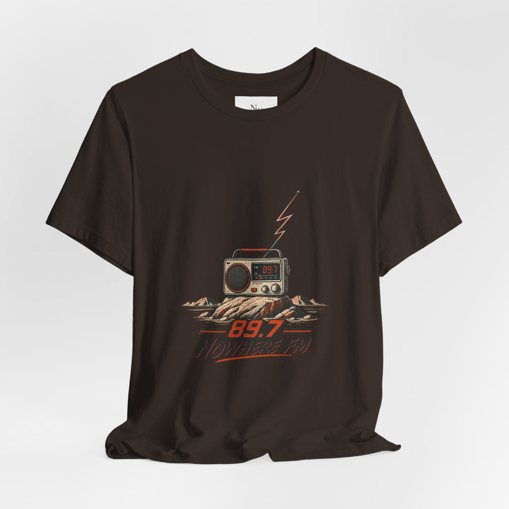 Desert Radio Tee — '89.7 Nowhere FM' Vintage Desert Radio Graphic T-Shirt